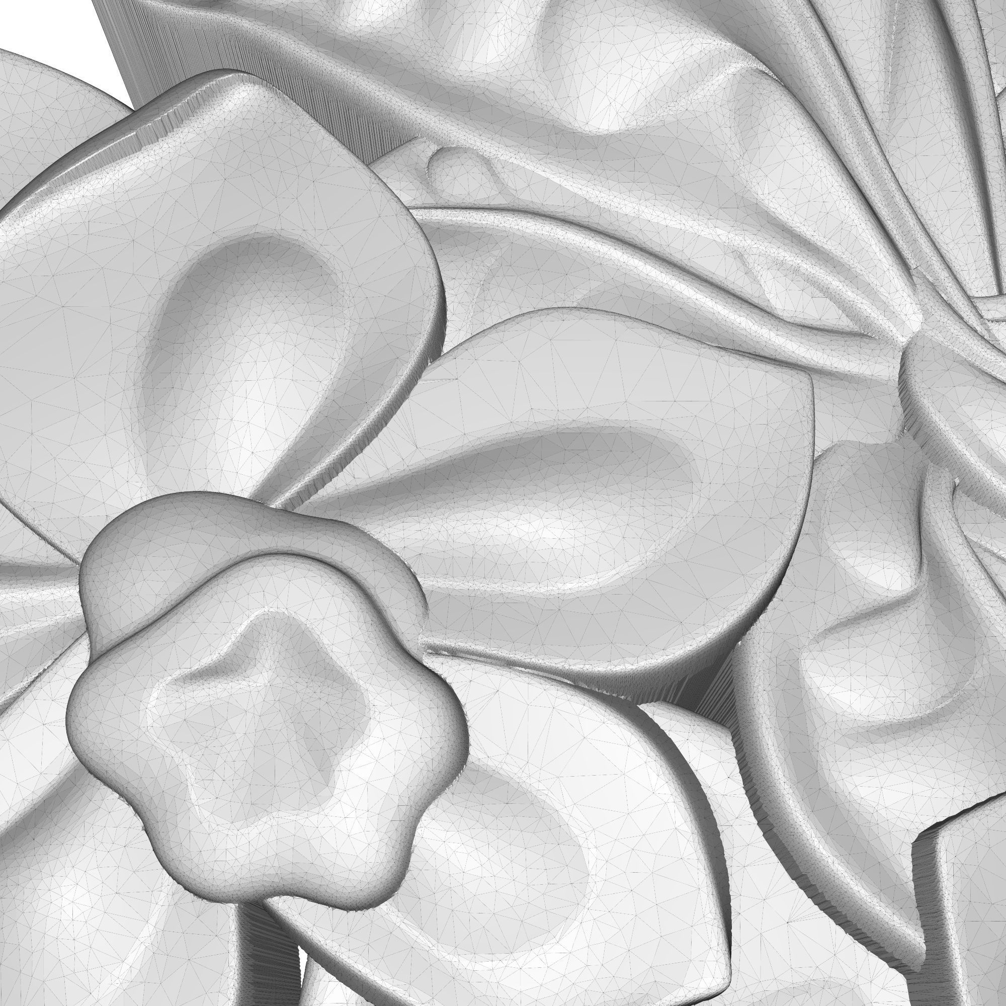decorative pattern ready for 3D printing 3D model_6