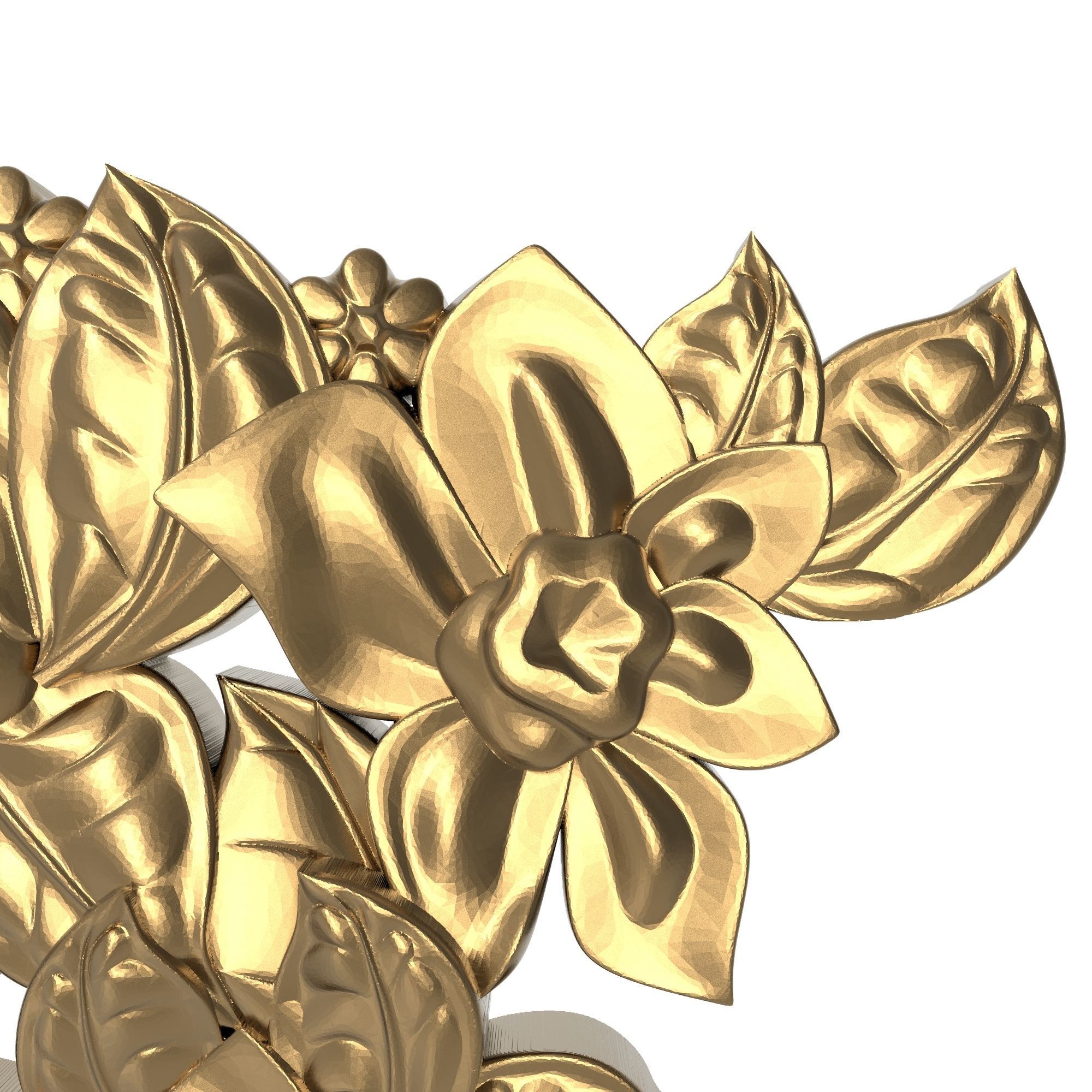 decorative pattern ready for 3D printing 3D model_1