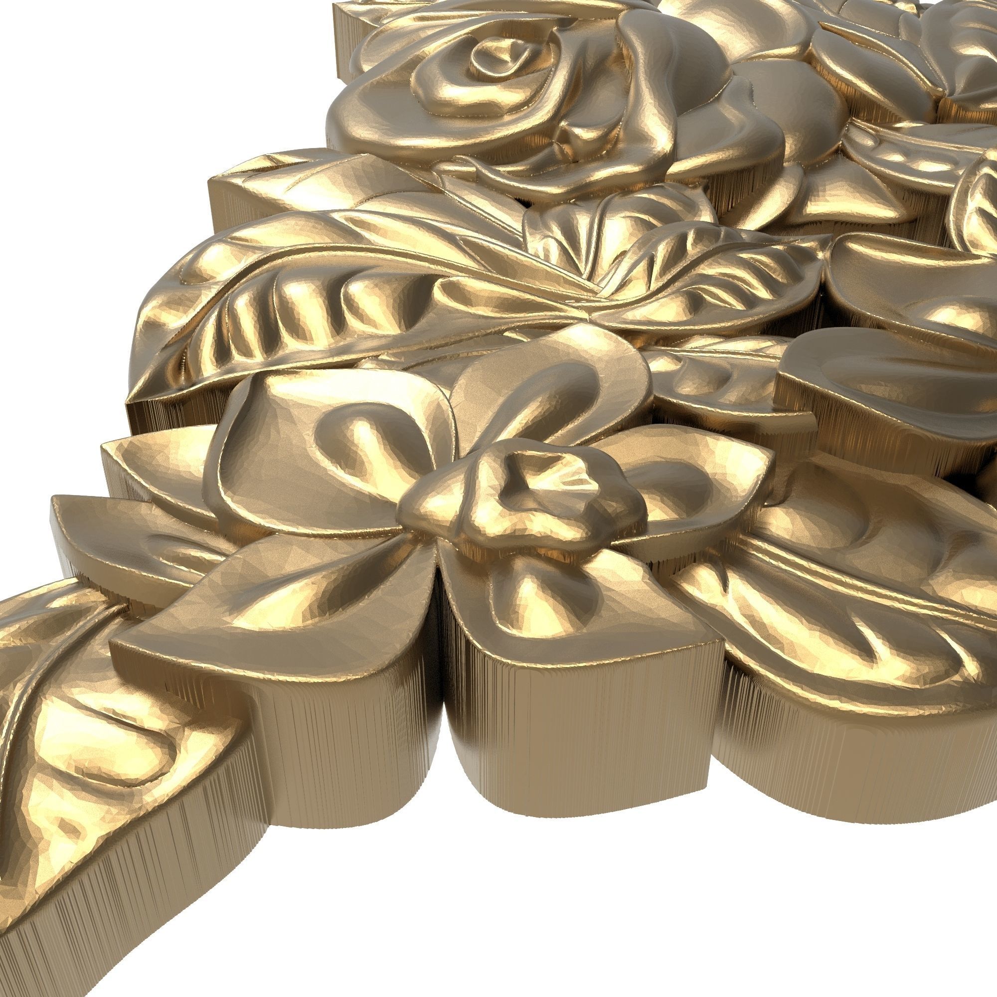 decorative pattern ready for 3D printing 3D model_2