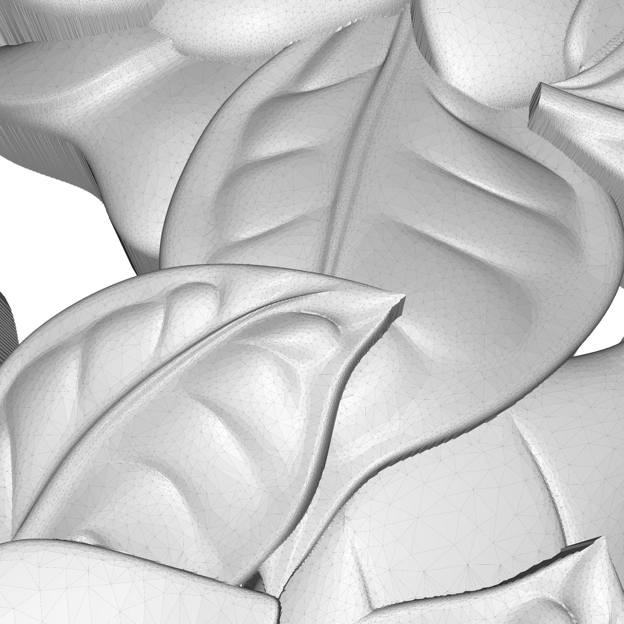 decorative pattern ready for 3D printing 3D model_7