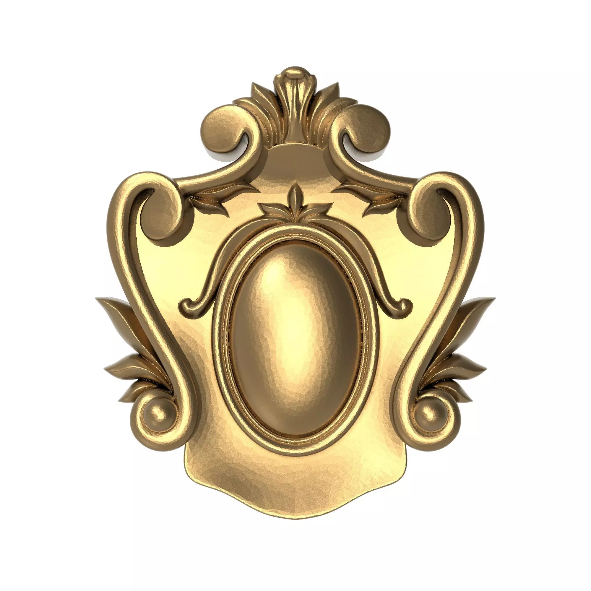 decorative pattern ready for 3D printing 3D model_0