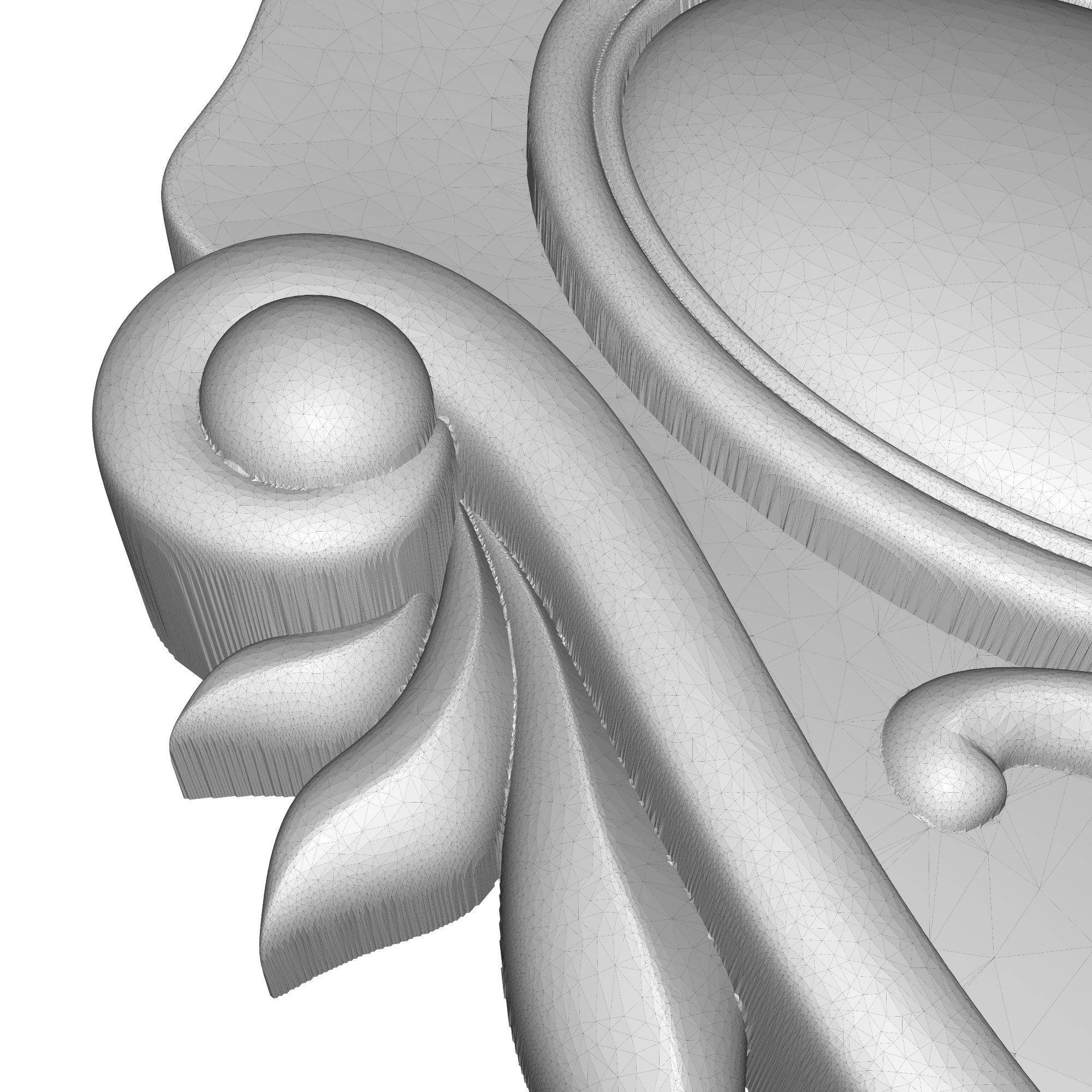 decorative pattern ready for 3D printing 3D model_6