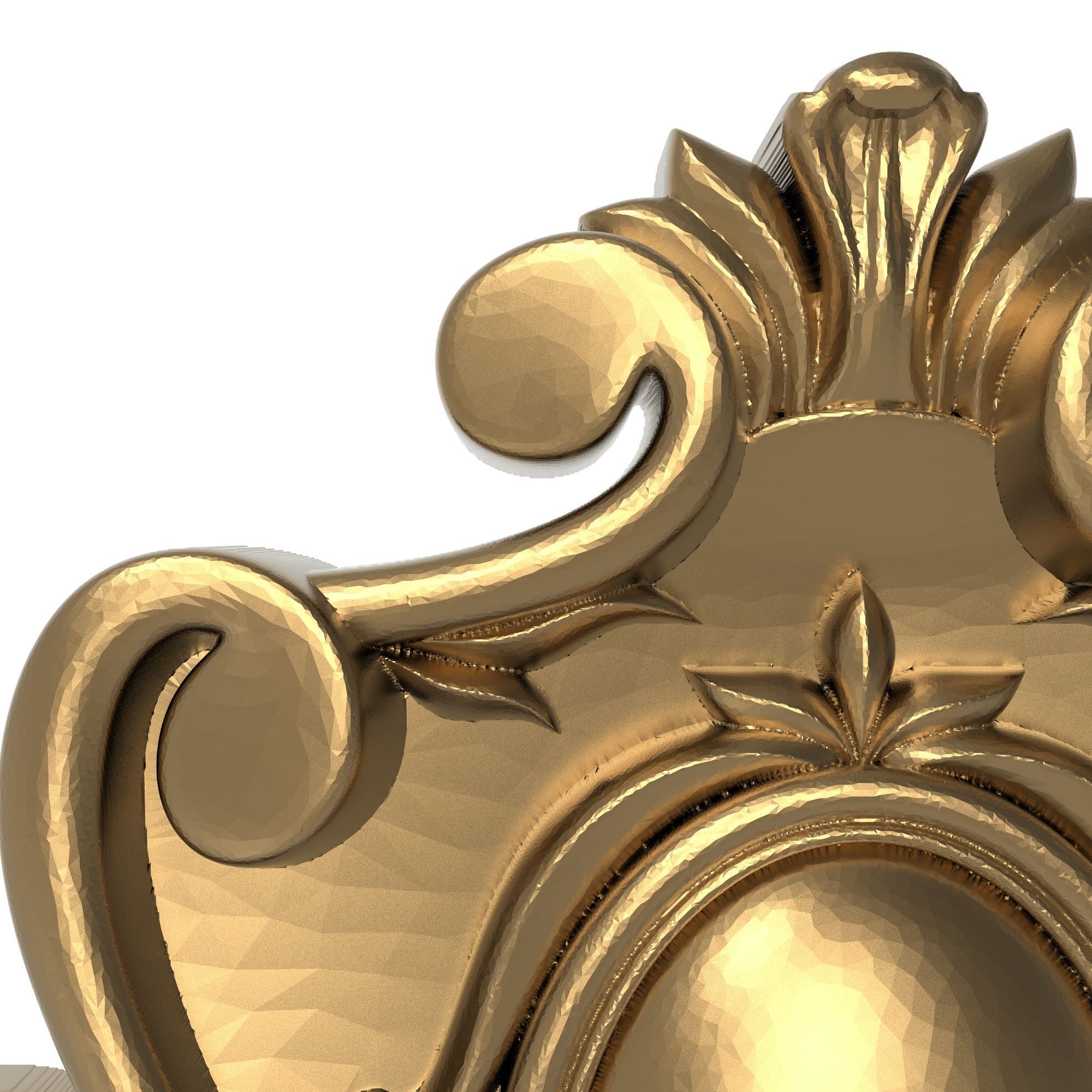 decorative pattern ready for 3D printing 3D model_1