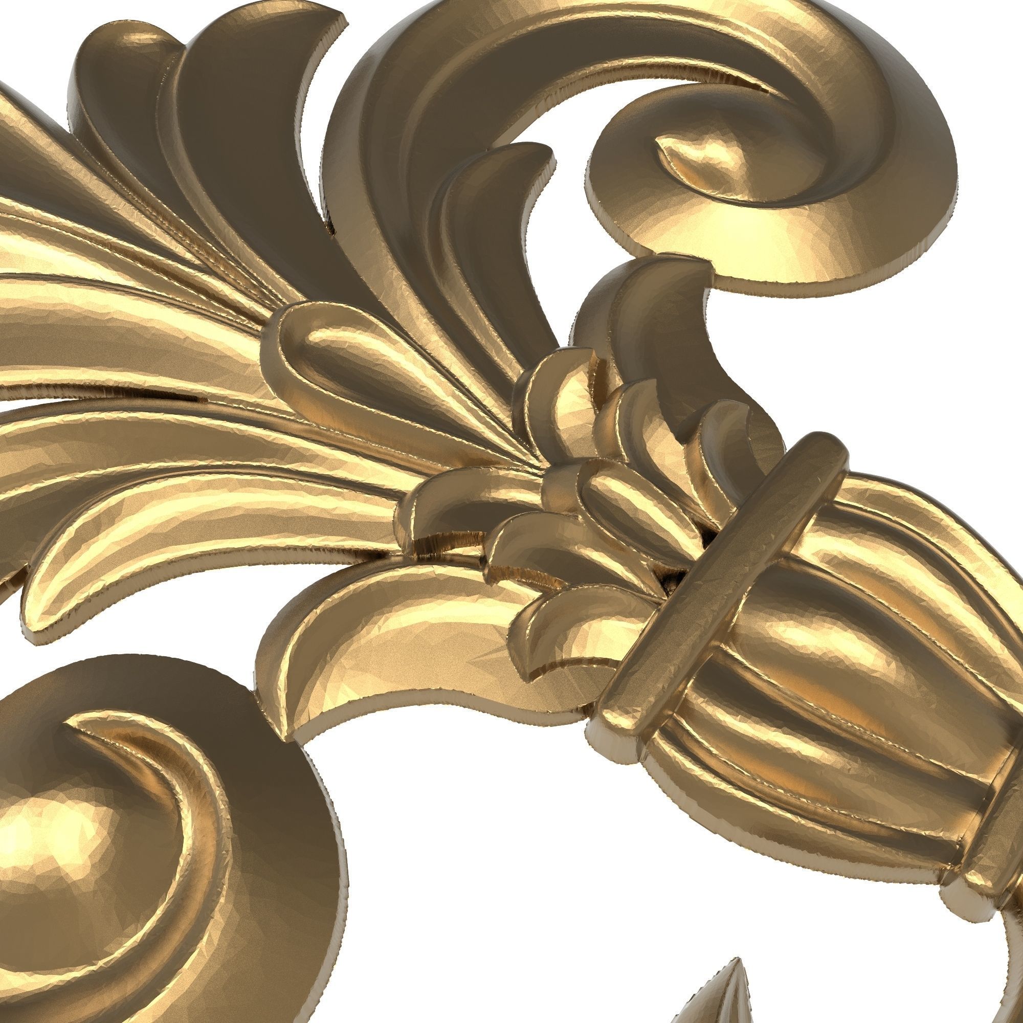 decorative pattern ready for 3D printing 3D model_7