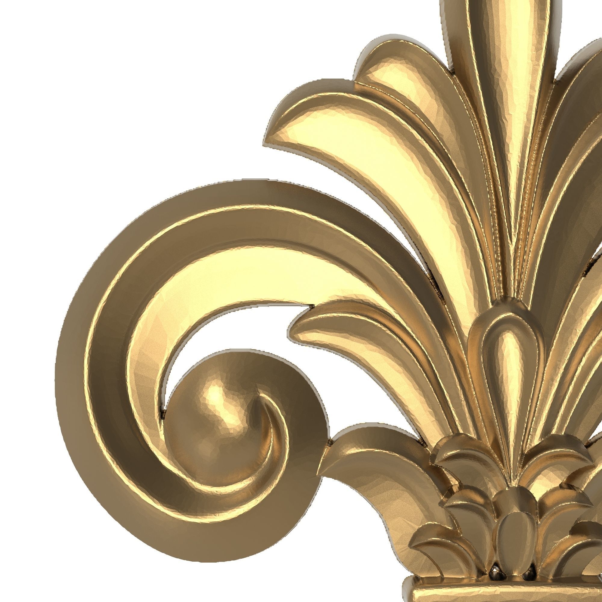 decorative pattern ready for 3D printing 3D model_1