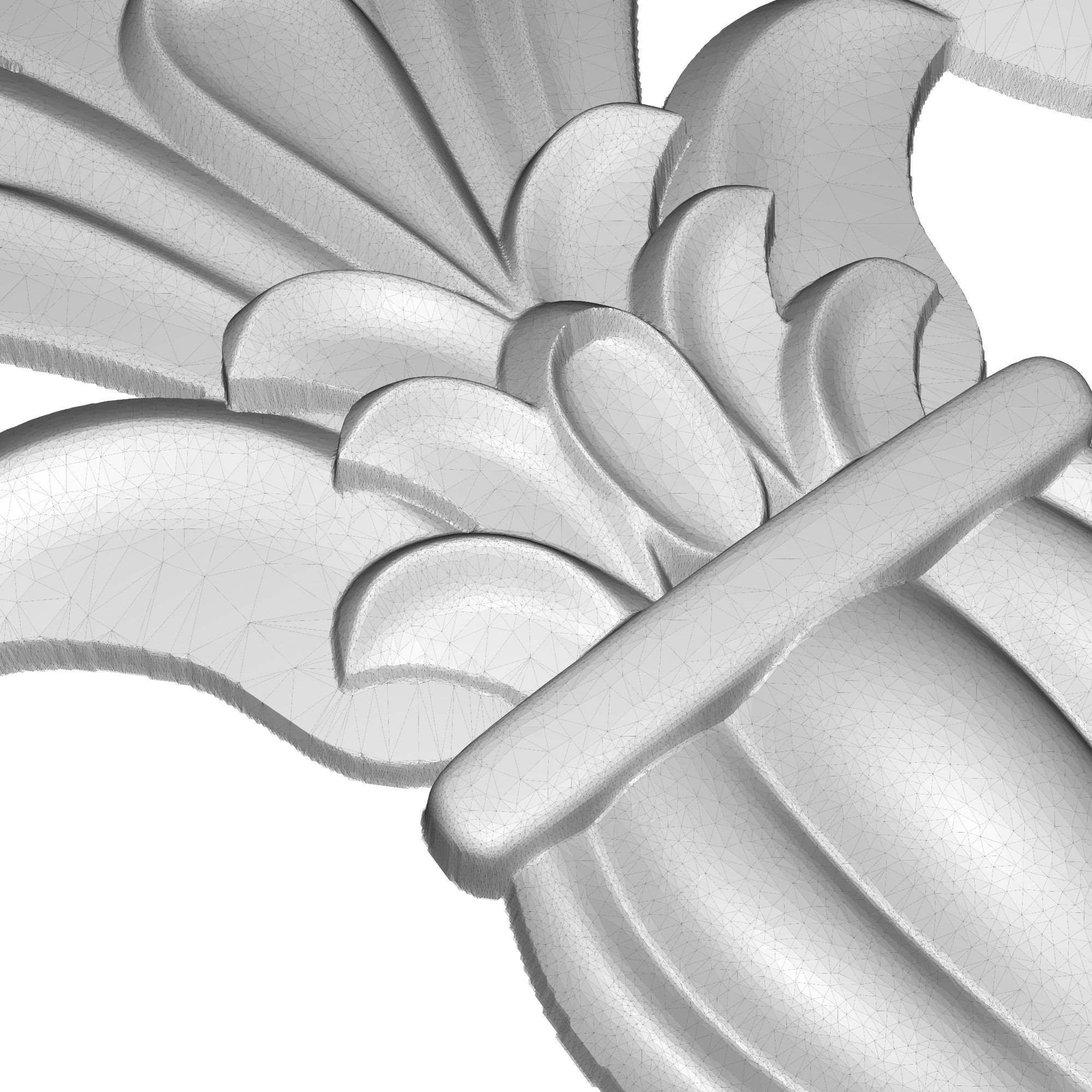 decorative pattern ready for 3D printing 3D model_11