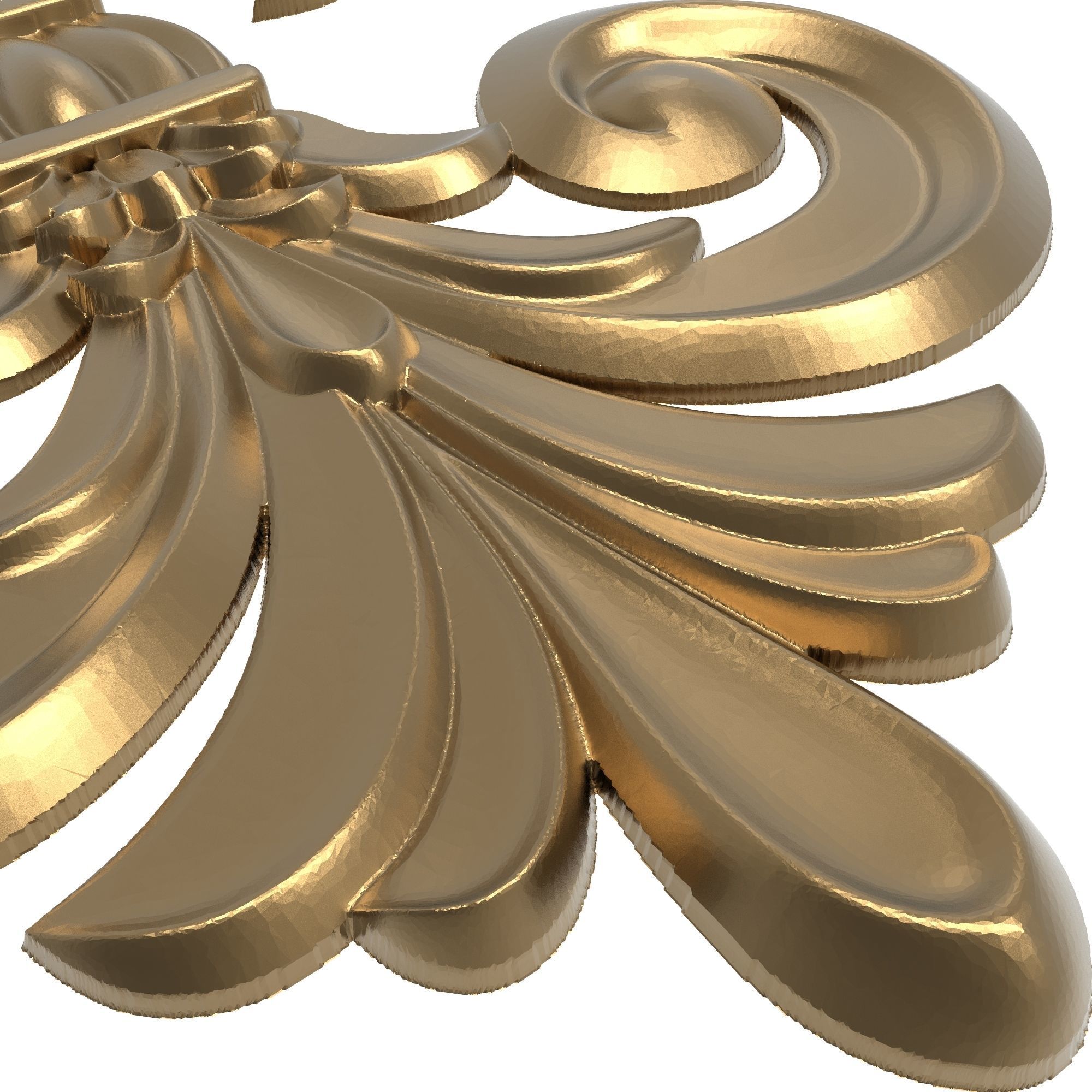 decorative pattern ready for 3D printing 3D model_5