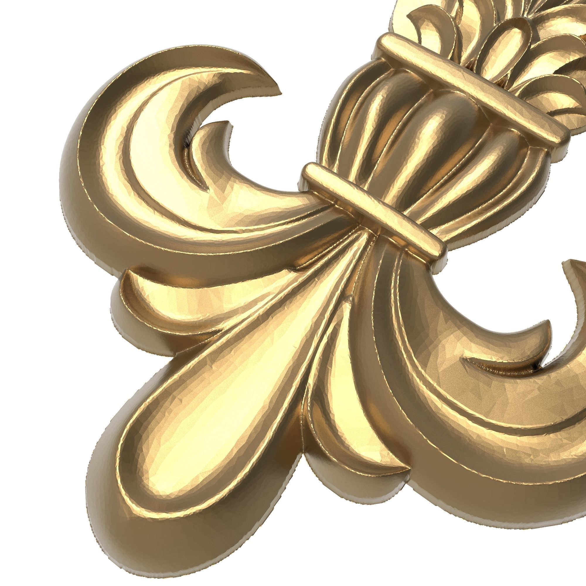 decorative pattern ready for 3D printing 3D model_6