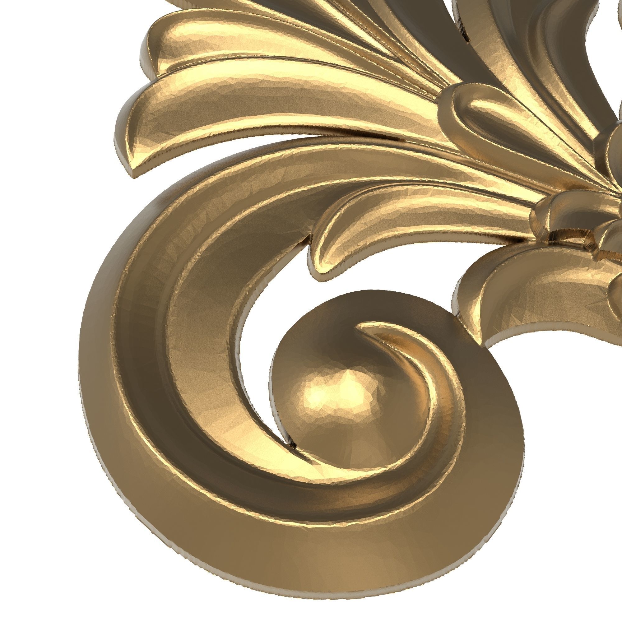 decorative pattern ready for 3D printing 3D model_8