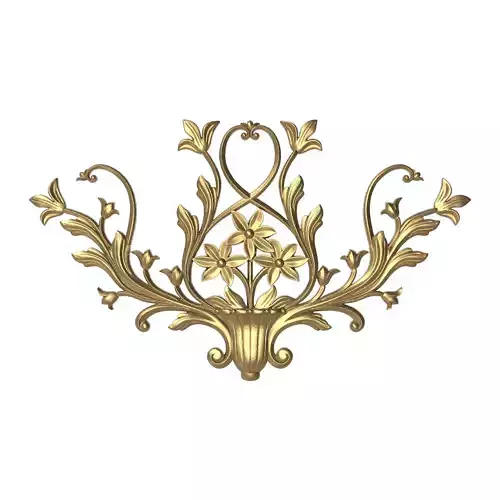  decorative pattern ready for 3D printing