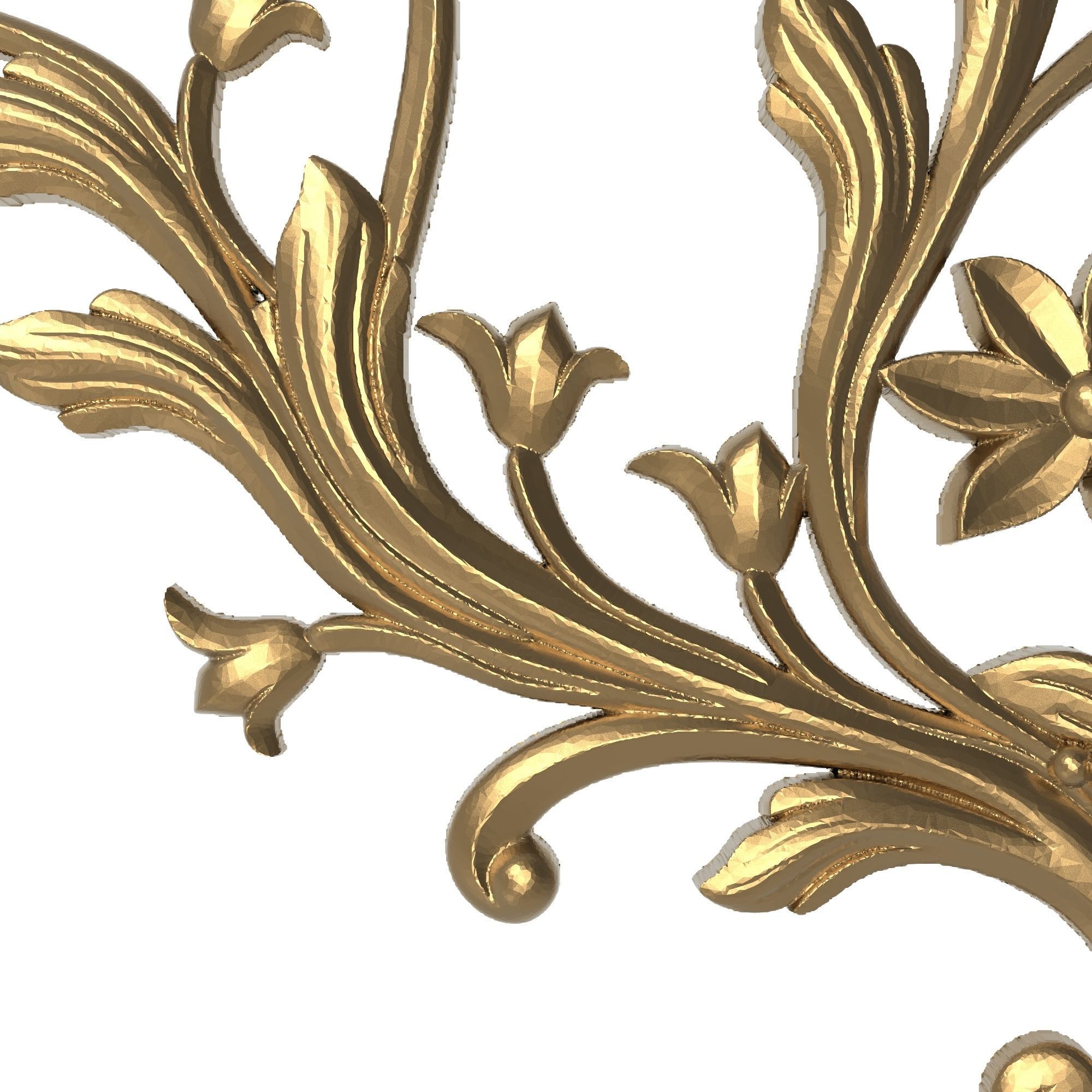 decorative pattern ready for 3D printing 3D model_2