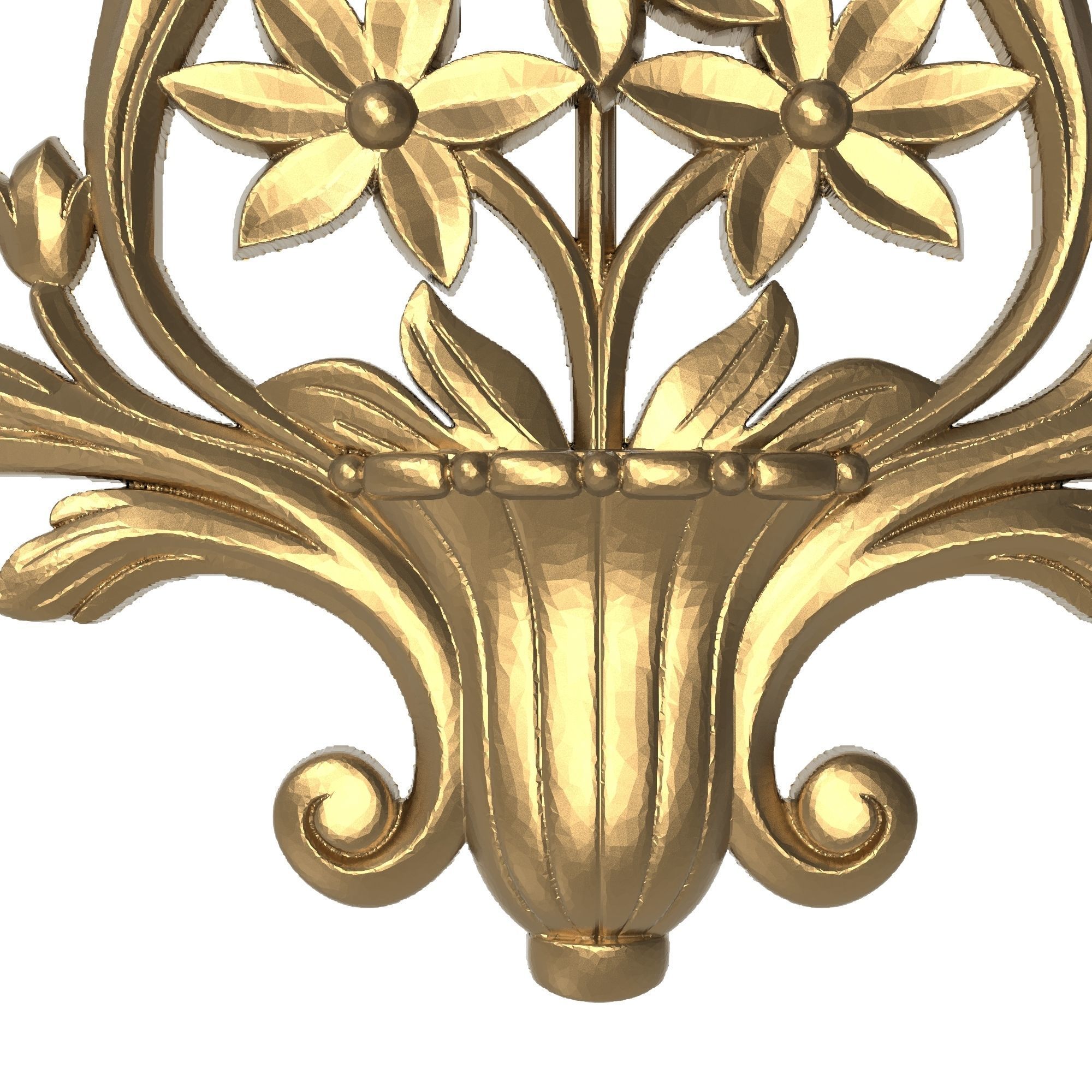 decorative pattern ready for 3D printing 3D model_3