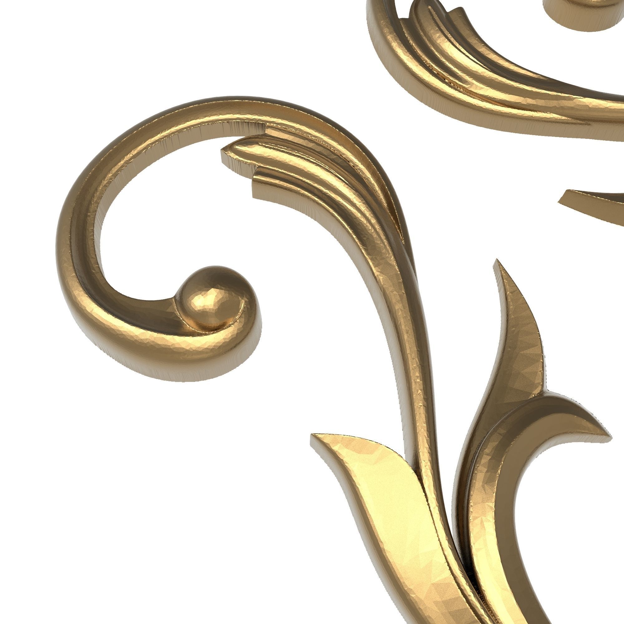 decorative pattern ready for 3D printing 3D print model_5