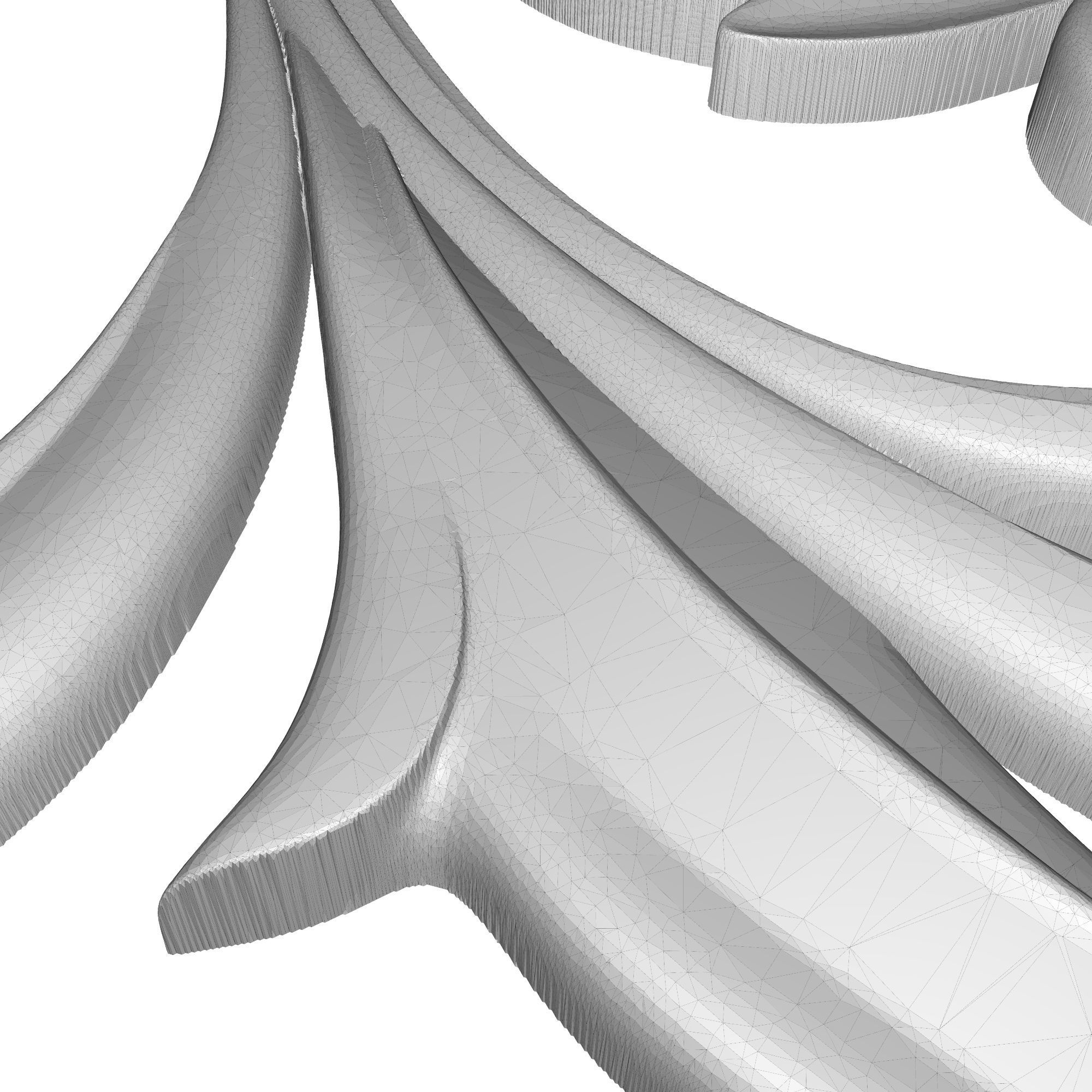 decorative pattern ready for 3D printing 3D print model_10