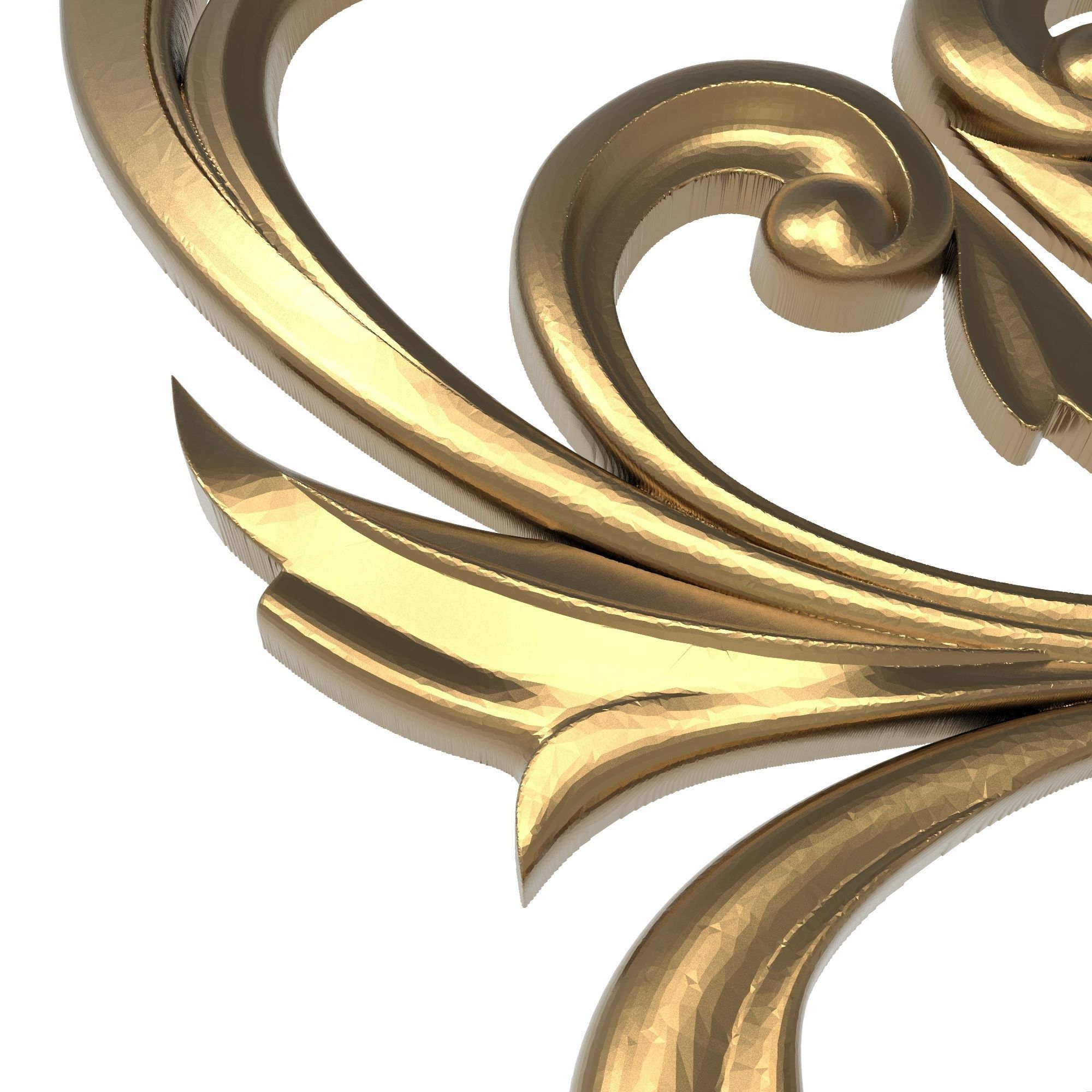 decorative pattern ready for 3D printing 3D print model_7