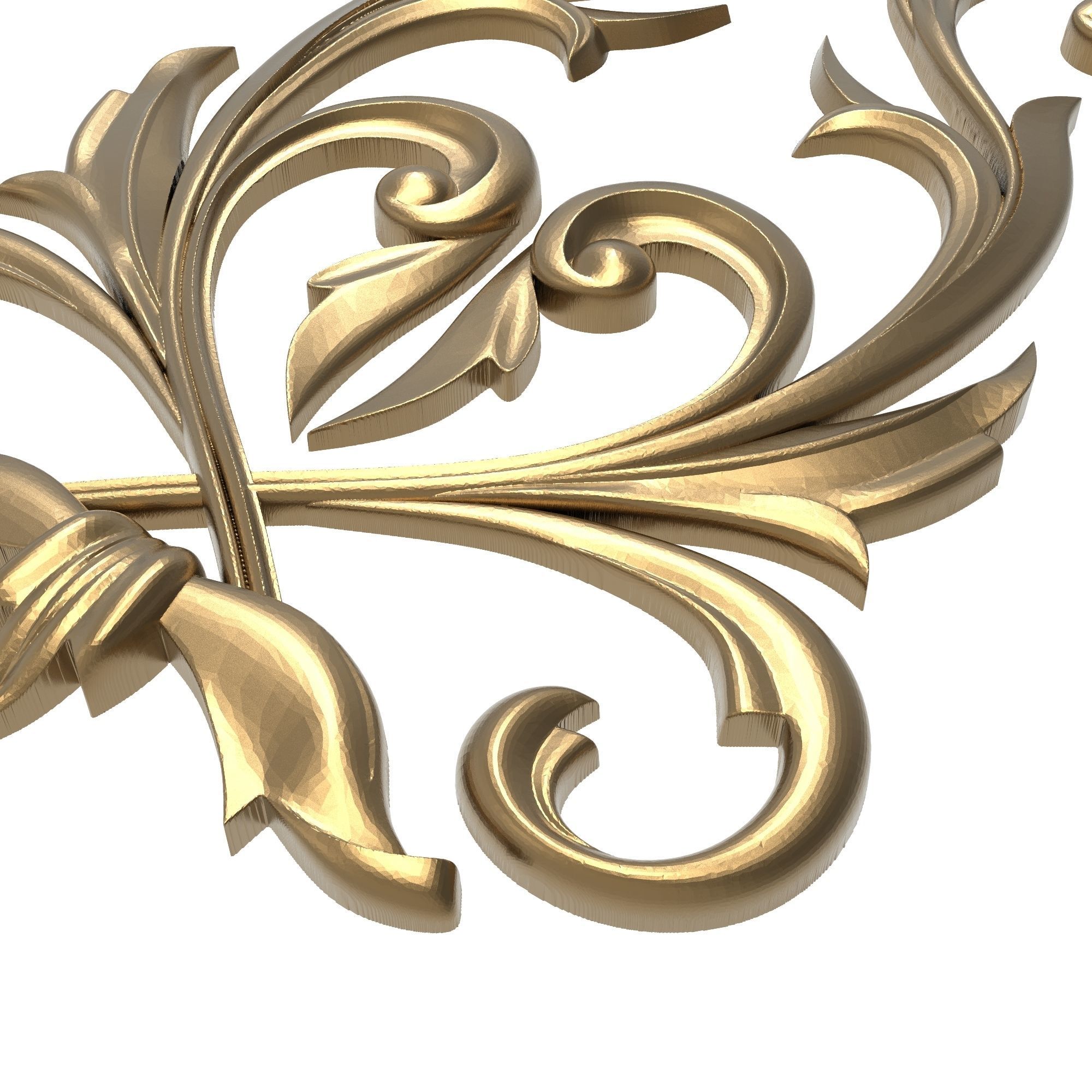 decorative pattern ready for 3D printing 3D print model_2