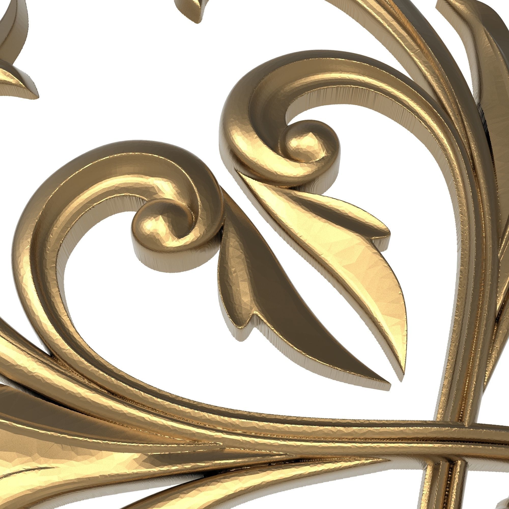 decorative pattern ready for 3D printing 3D print model_6