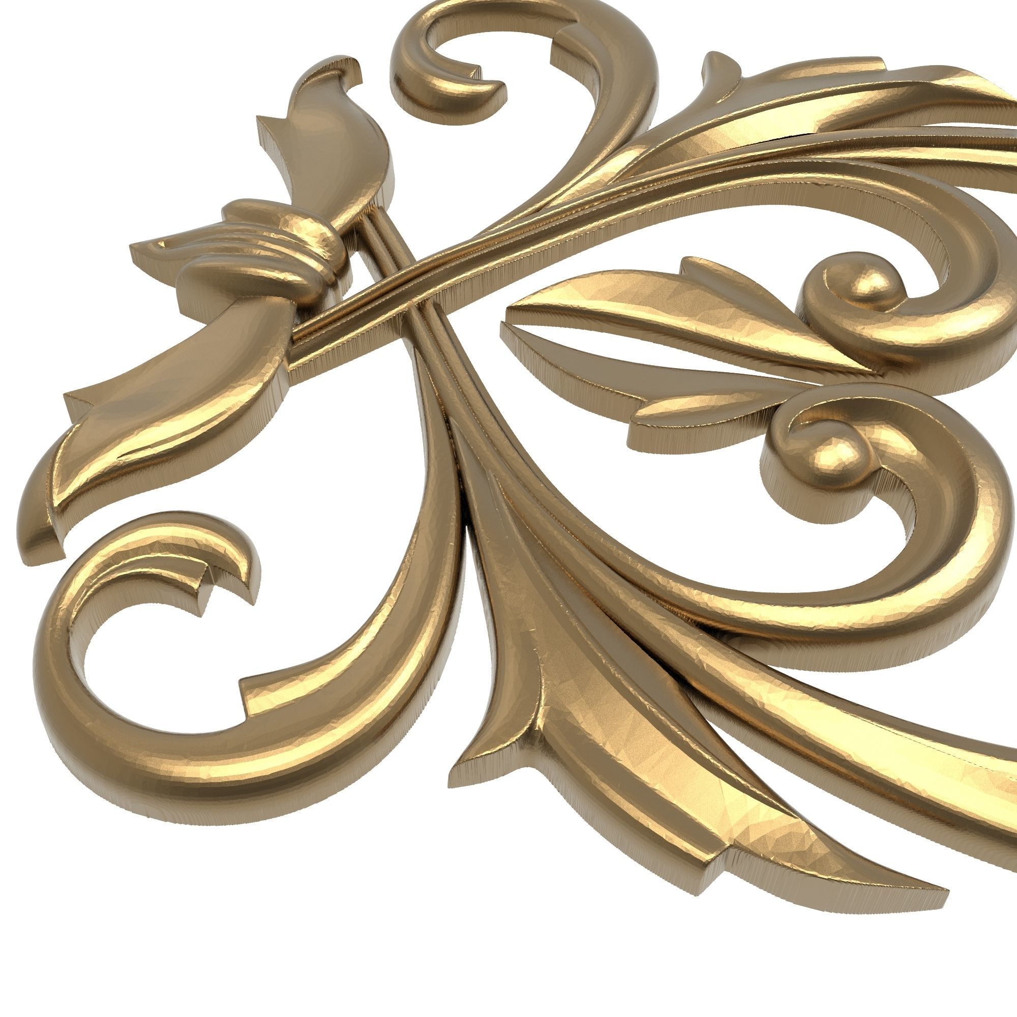 decorative pattern ready for 3D printing 3D print model_9