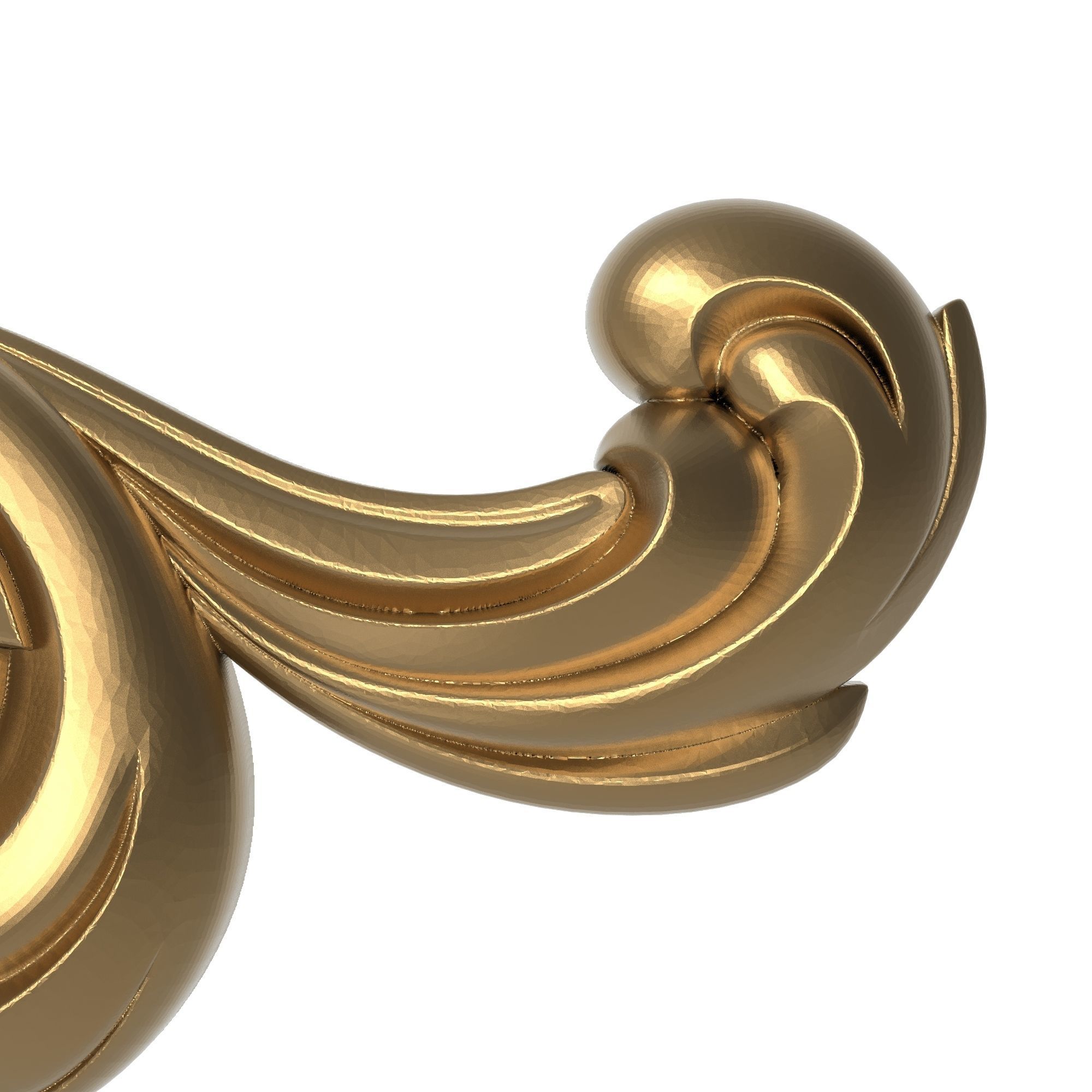 decorative pattern ready for 3D printing 3D print model_1