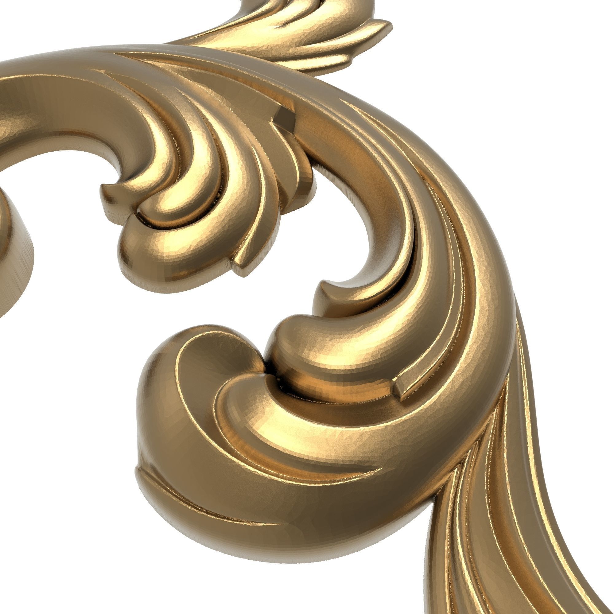 decorative pattern ready for 3D printing 3D print model_6