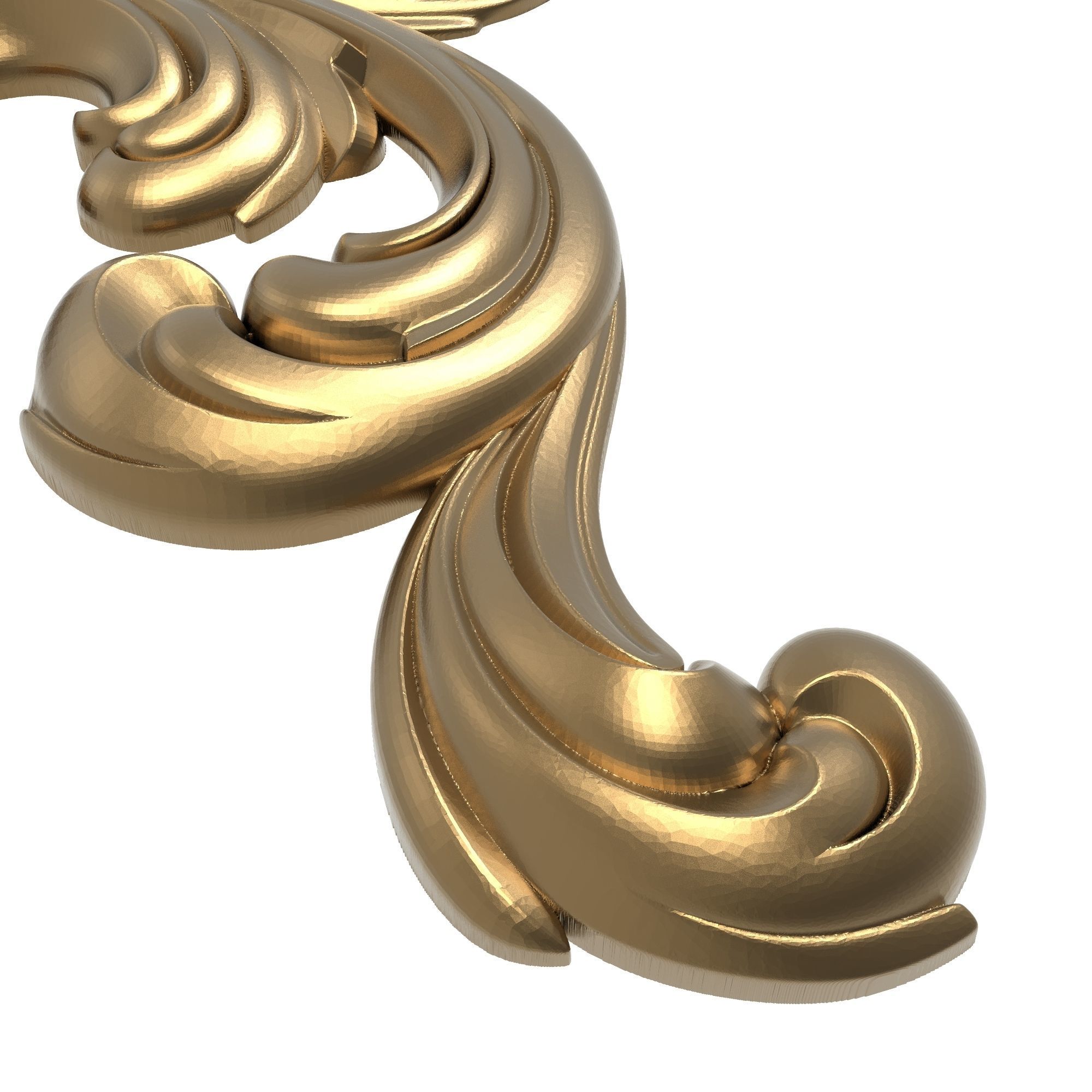 decorative pattern ready for 3D printing 3D print model_5