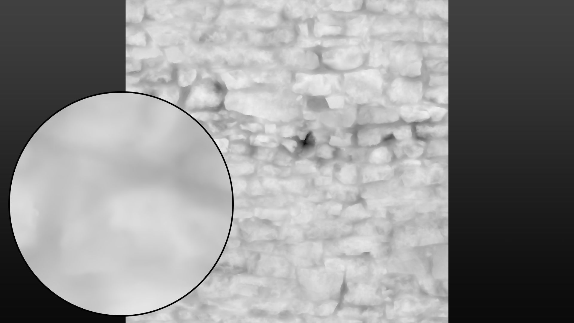 Yellow stone seamless wall texture 3D model_6