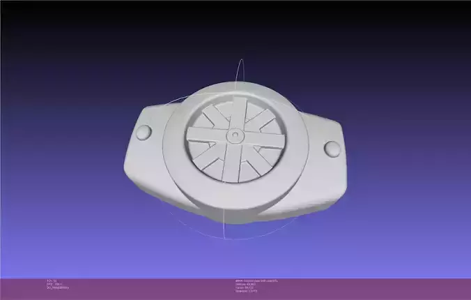 One Punch Man Mumen Rider Belt Cover Printable Model 3D print model