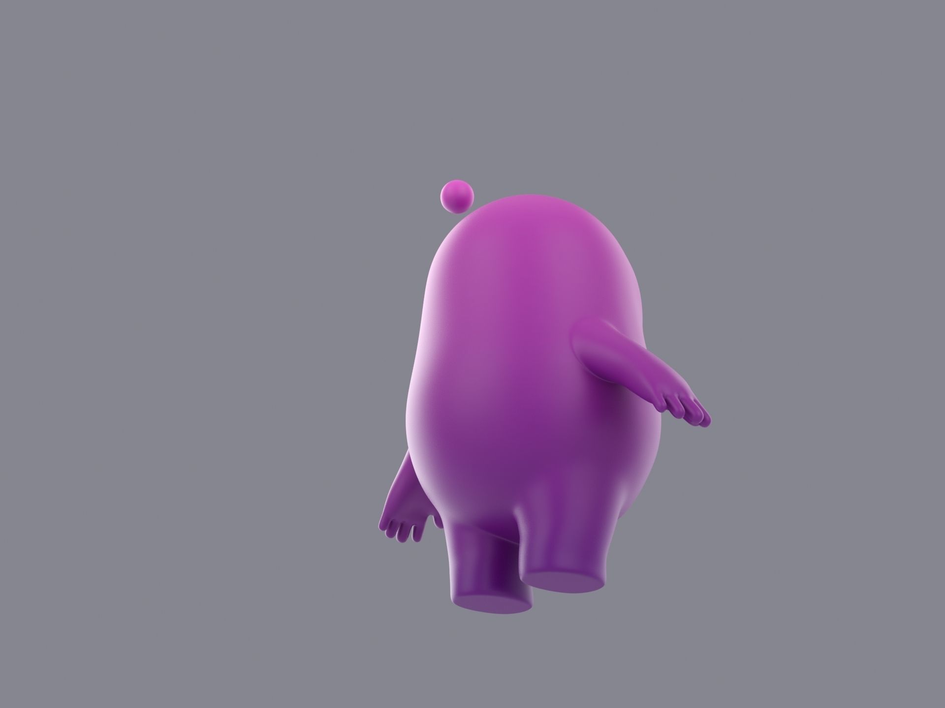 Mascot 006 3D model_4