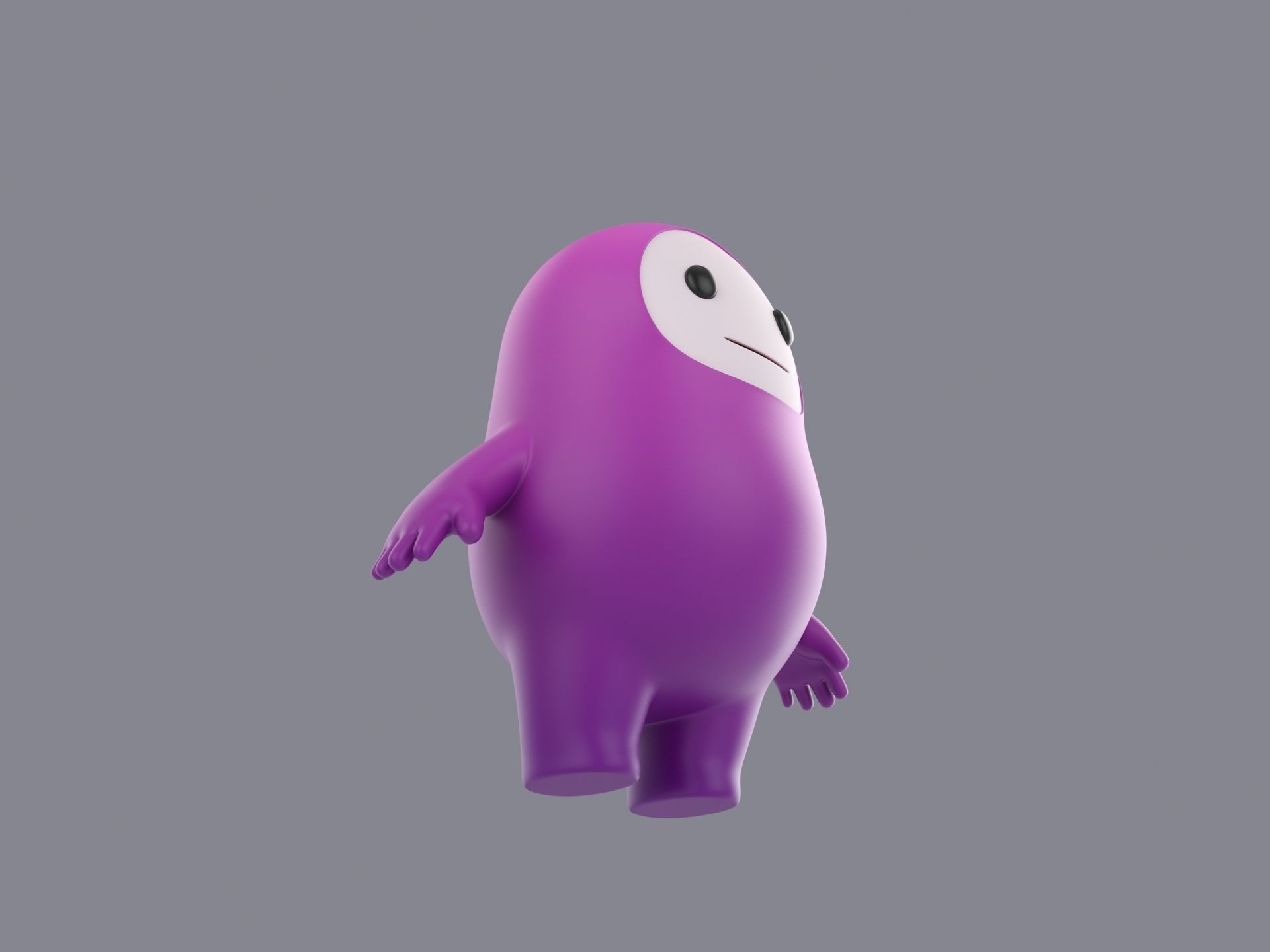 Mascot 006 3D model_2