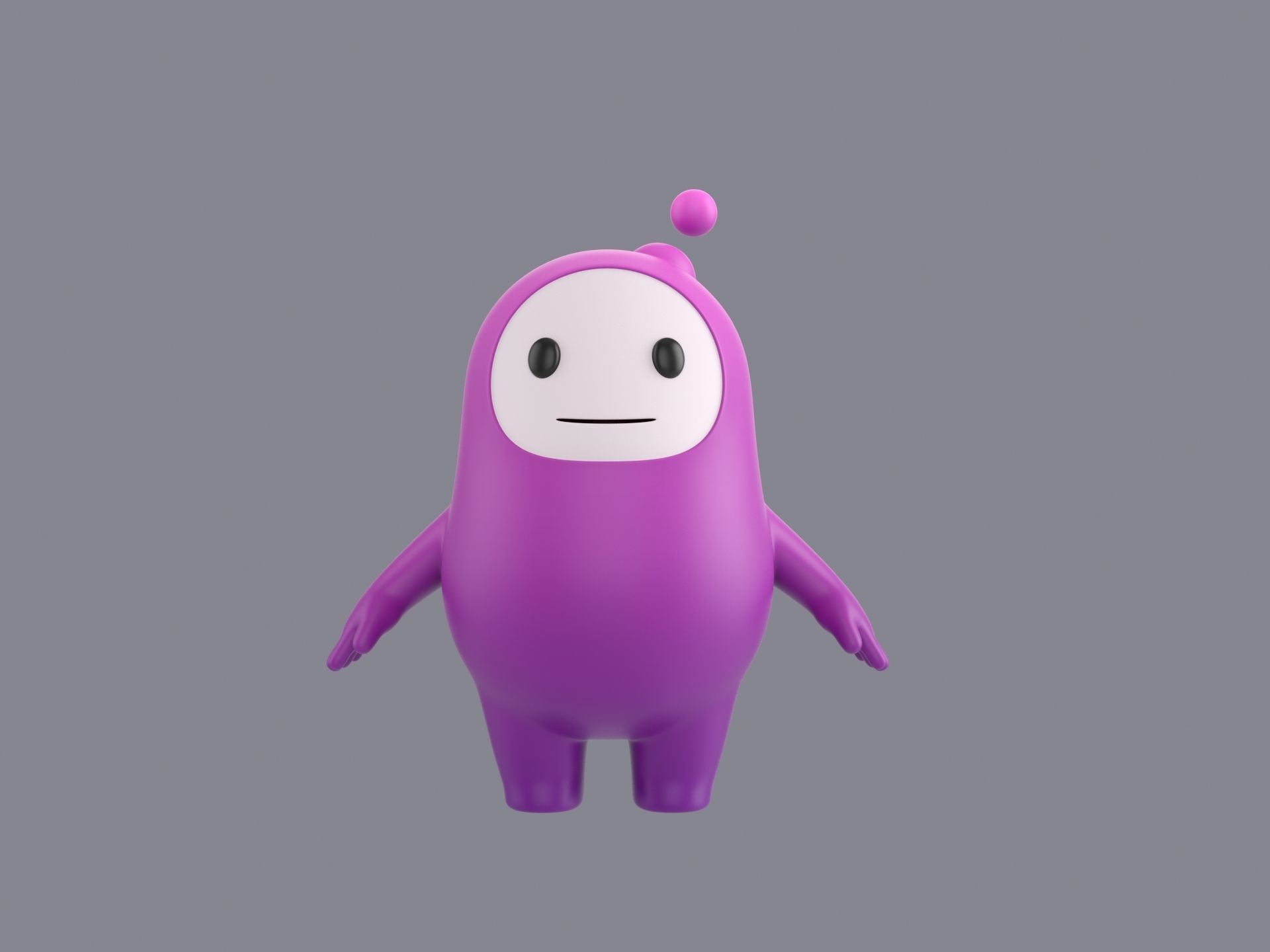 Mascot 006 3D model_1
