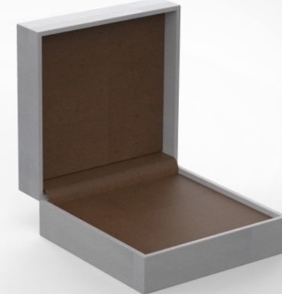 Package Box with open and close  Low-poly 3D model