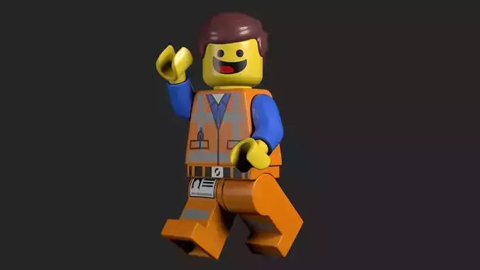Rigged - Emmet Lego Man