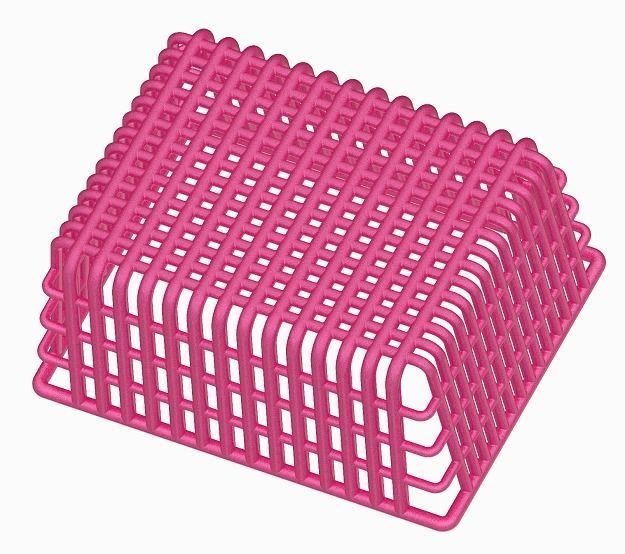 Kids Bicycle Basket 3D print model_2