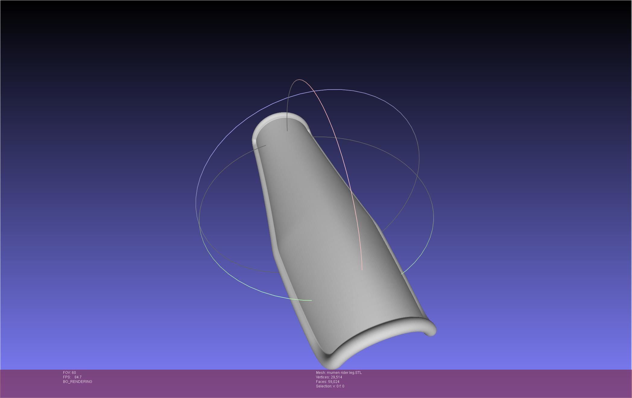 One Punch Man Mumen Rider Leg And Knee Printable Models 3D print model_61