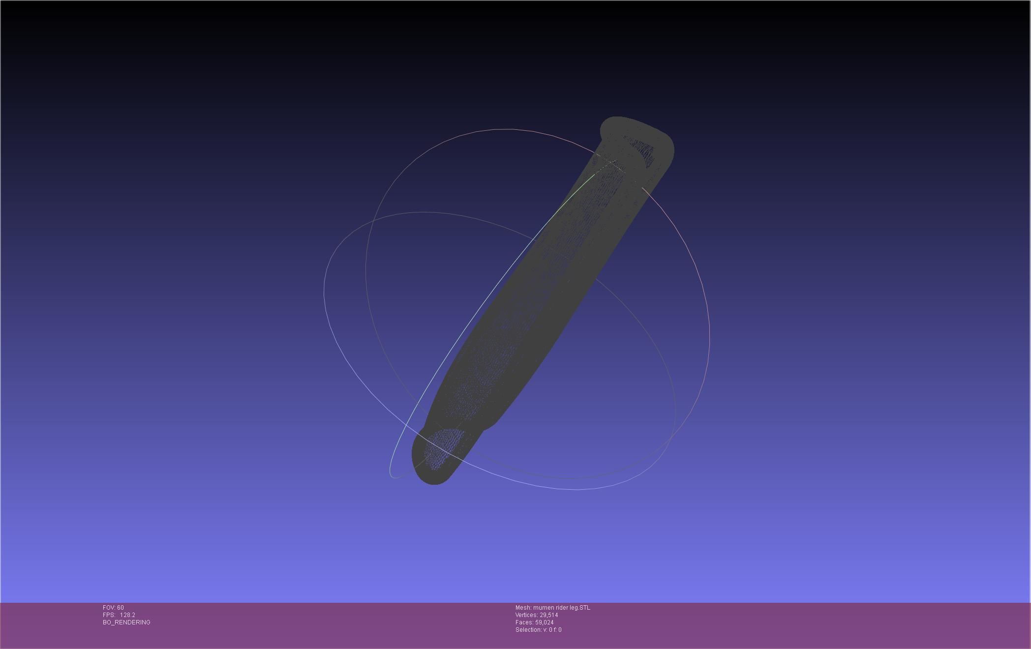 One Punch Man Mumen Rider Leg And Knee Printable Models 3D print model_76