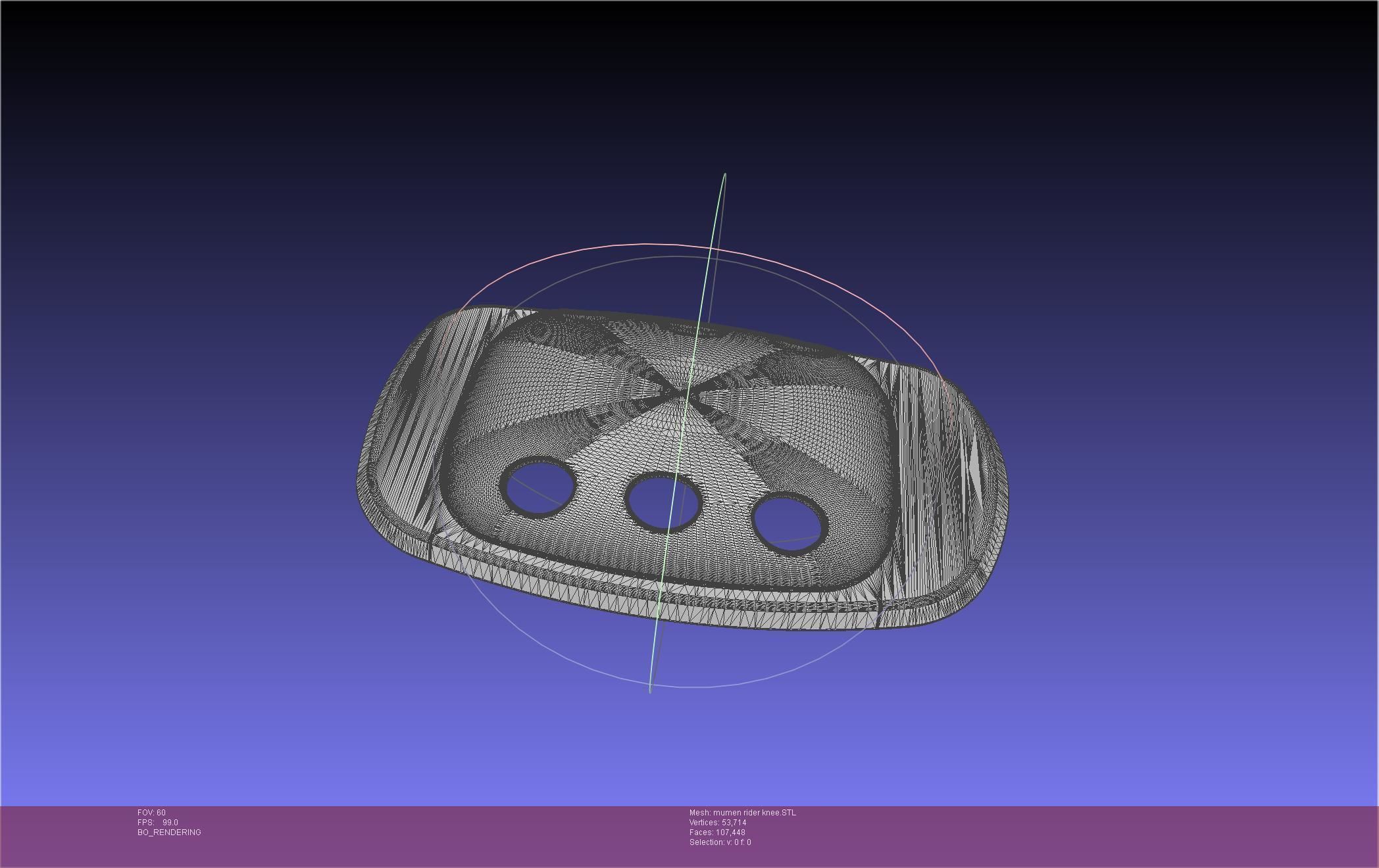 One Punch Man Mumen Rider Leg And Knee Printable Models 3D print model_24