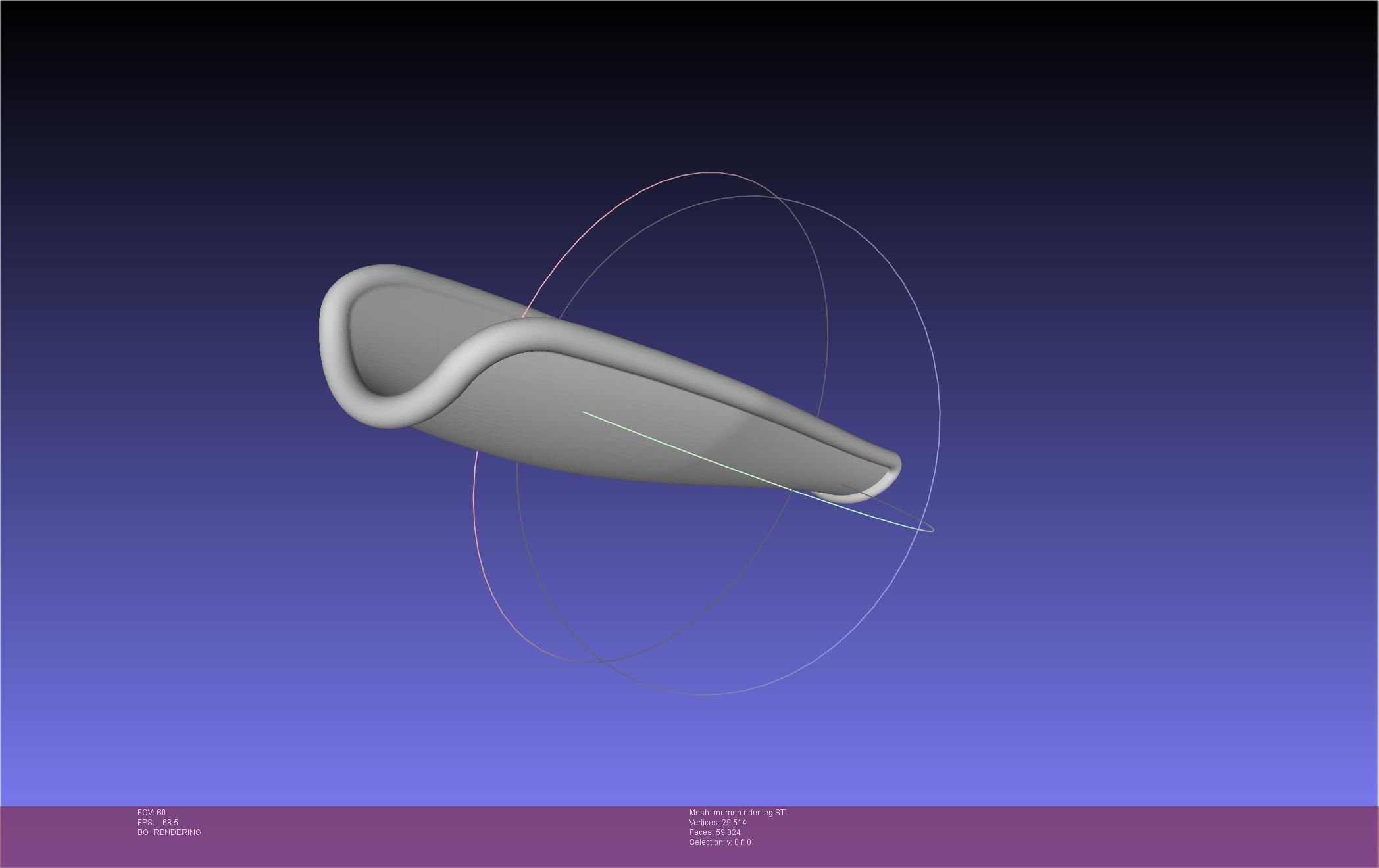 One Punch Man Mumen Rider Leg And Knee Printable Models 3D print model_57