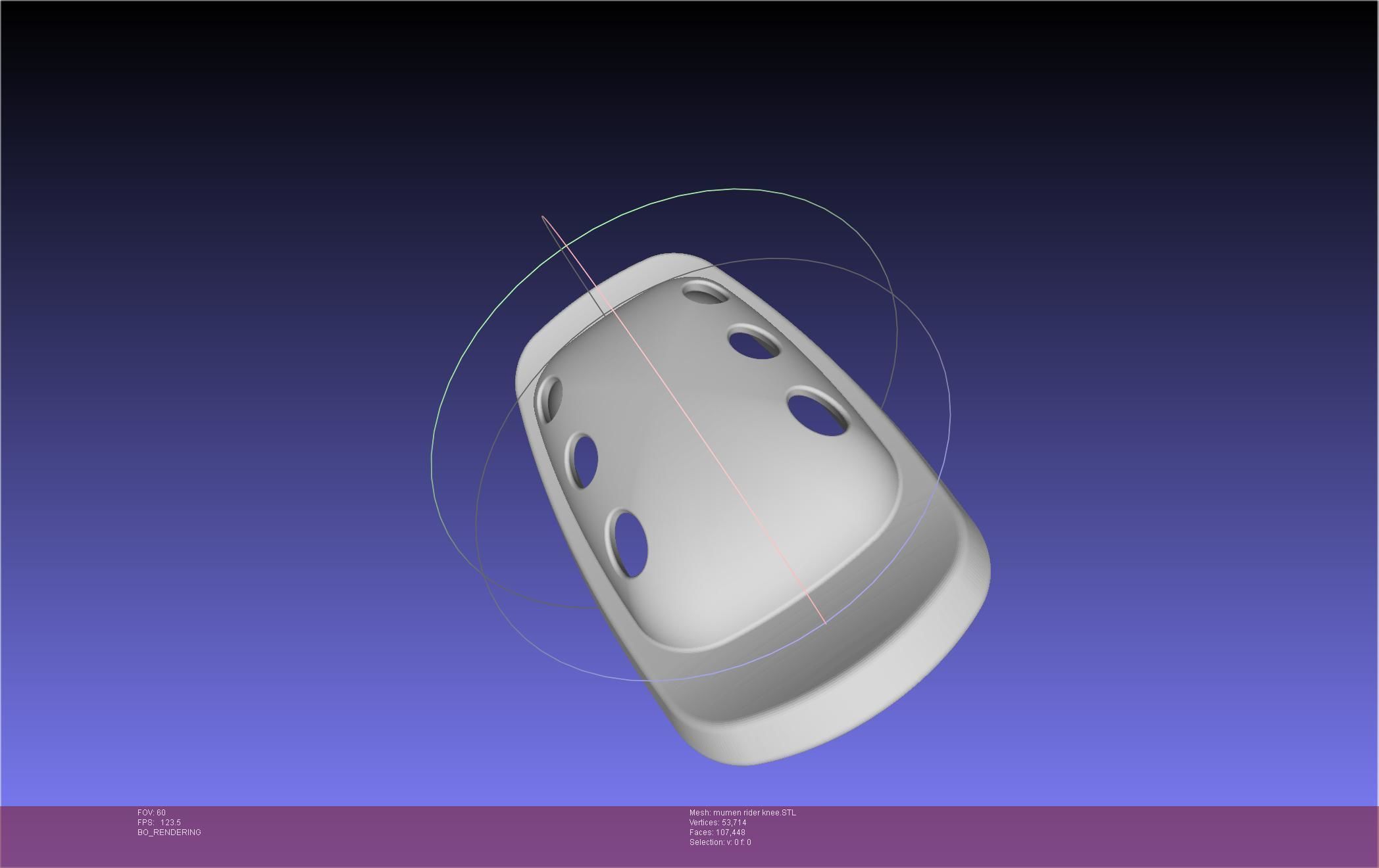 One Punch Man Mumen Rider Leg And Knee Printable Models 3D print model_8