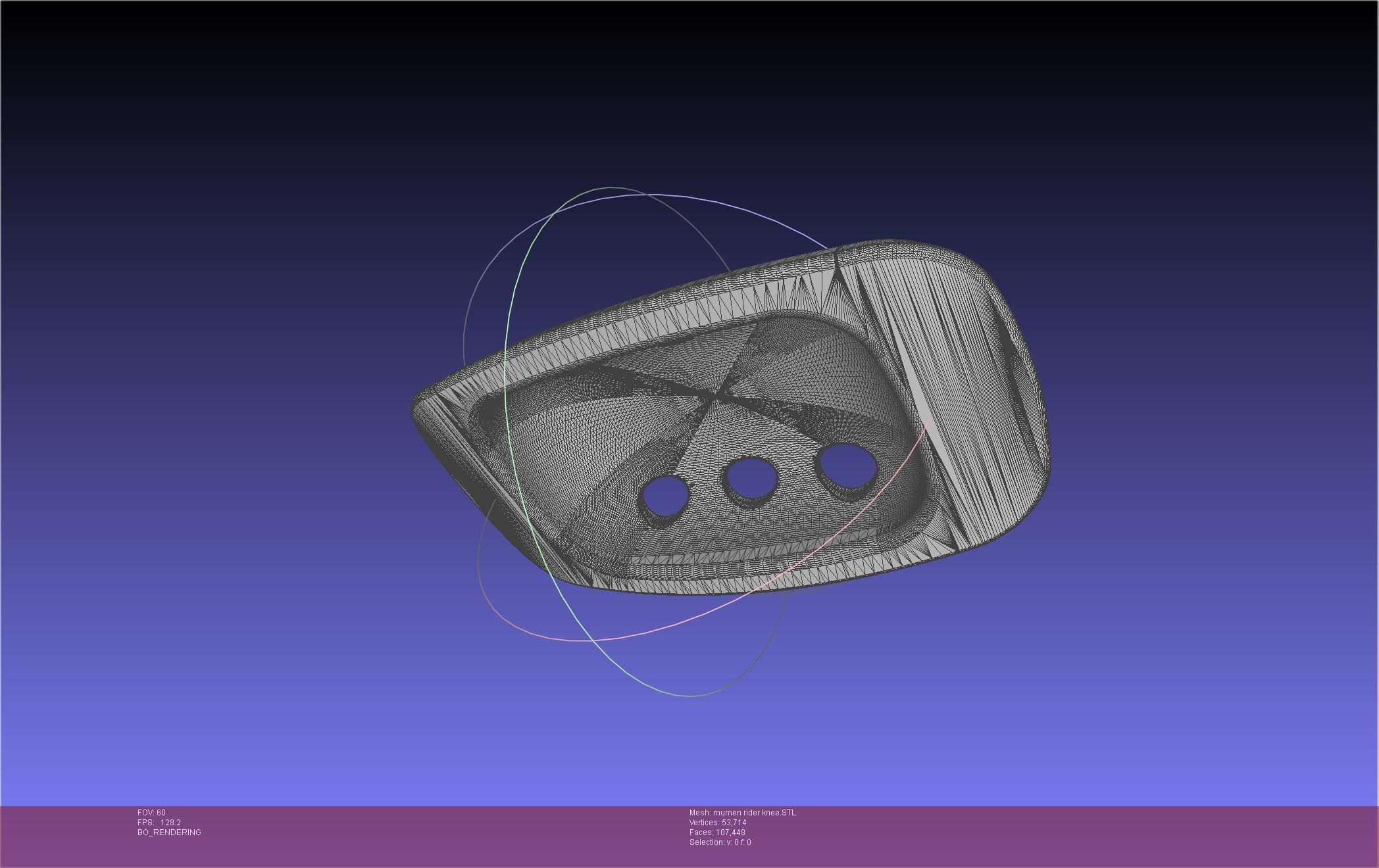 One Punch Man Mumen Rider Leg And Knee Printable Models 3D print model_36