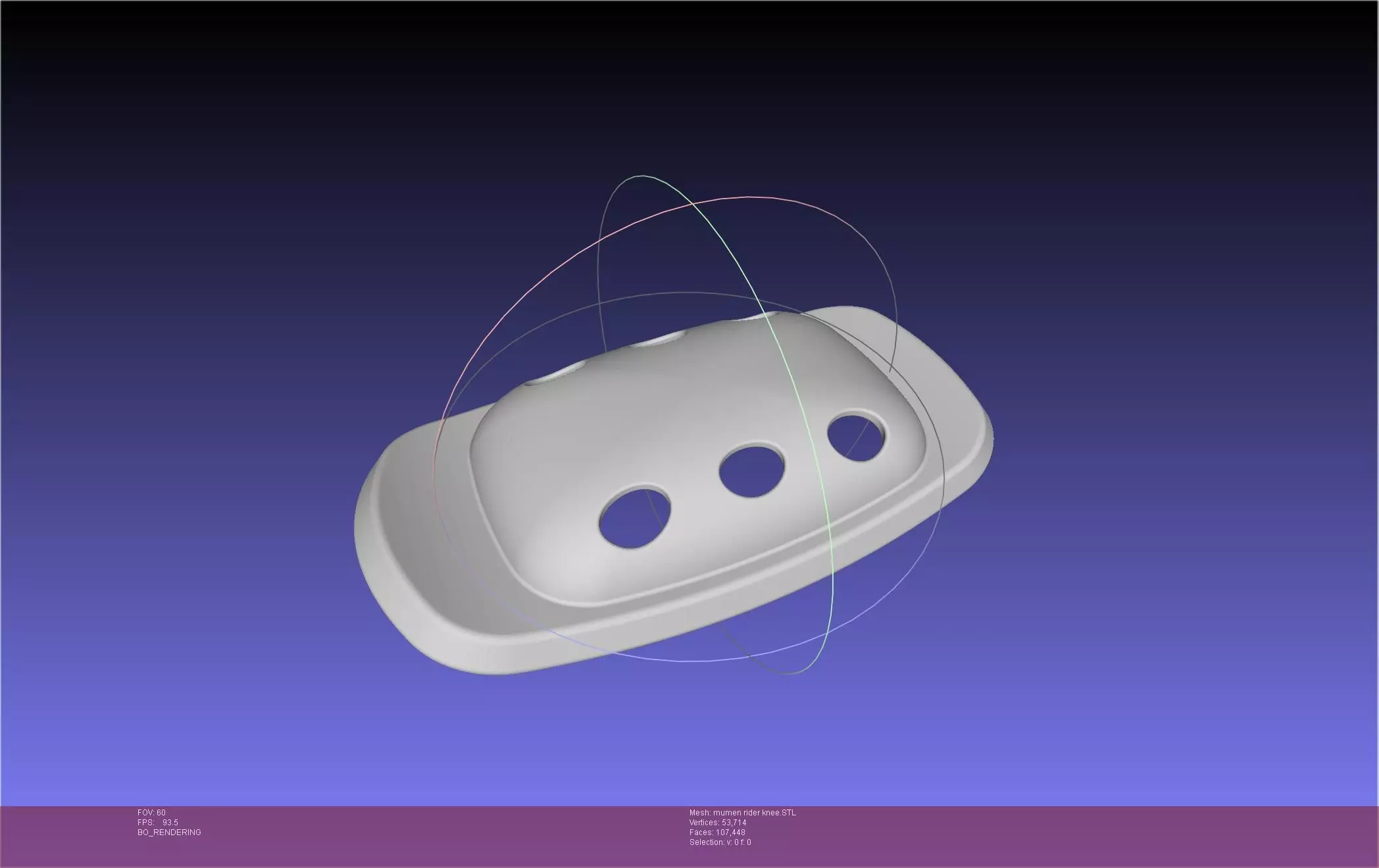 One Punch Man Mumen Rider Leg And Knee Printable Models 3D print model_0