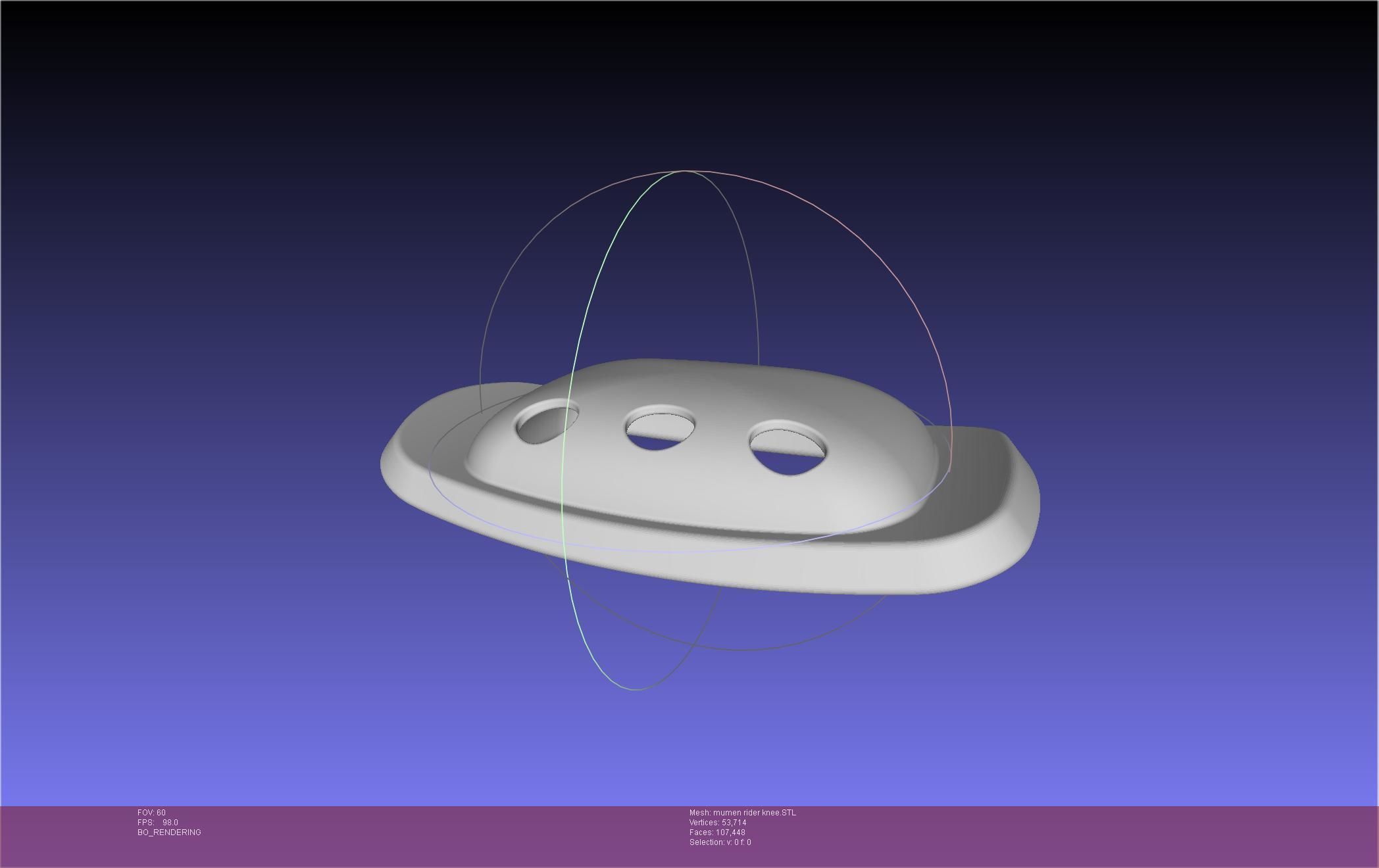 One Punch Man Mumen Rider Leg And Knee Printable Models 3D print model_40