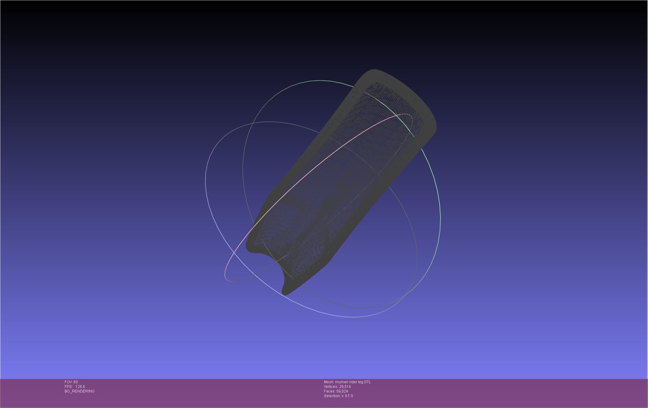 One Punch Man Mumen Rider Leg And Knee Printable Models 3D print model_75