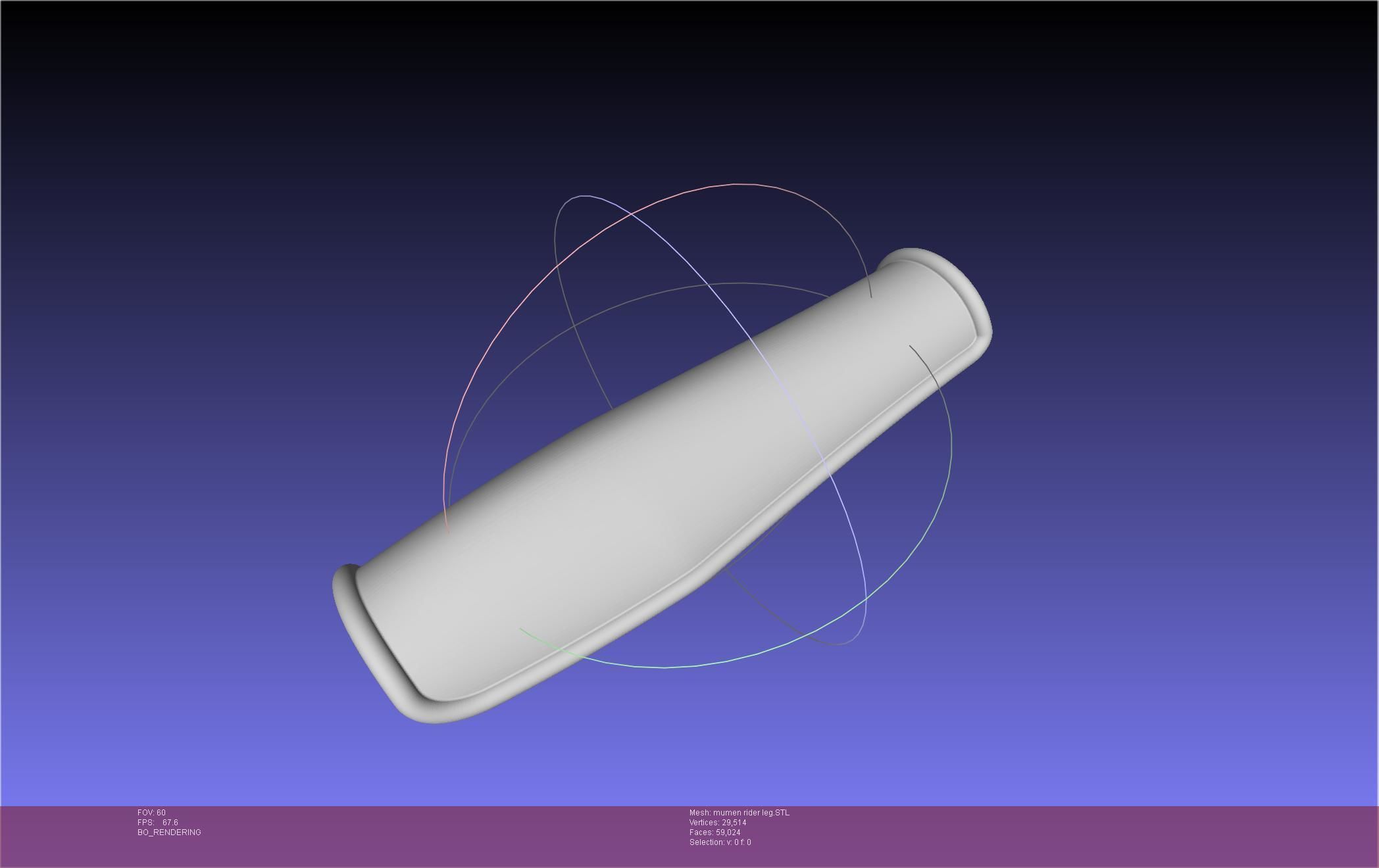 One Punch Man Mumen Rider Leg And Knee Printable Models 3D print model_60