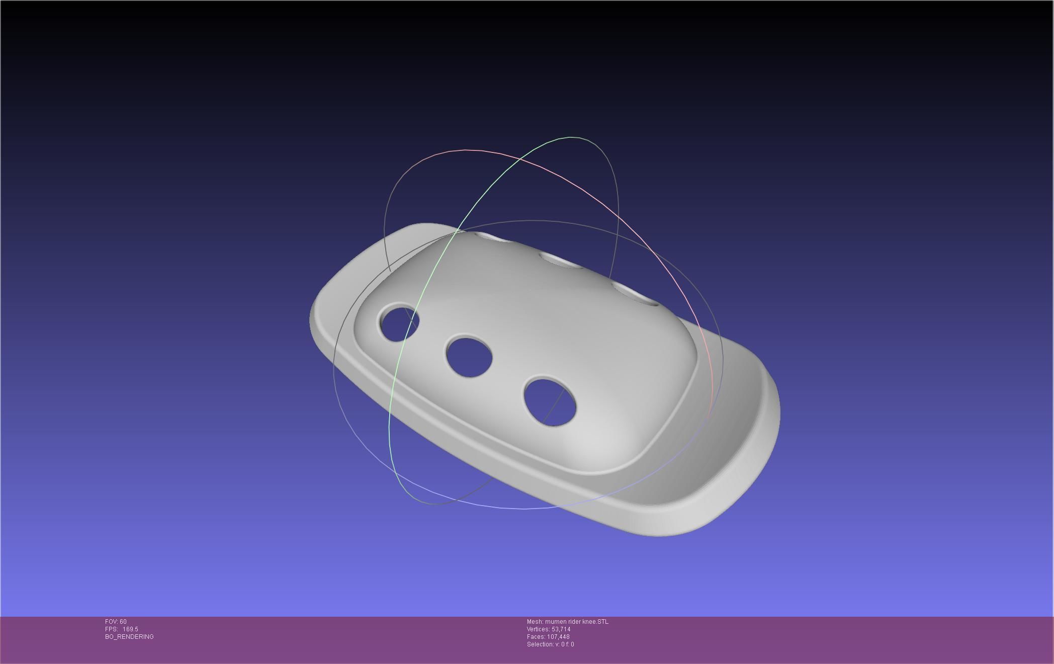 One Punch Man Mumen Rider Leg And Knee Printable Models 3D print model_21