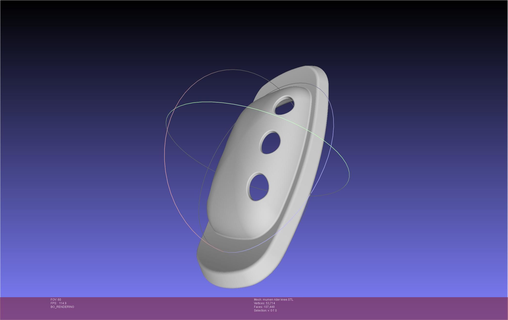 One Punch Man Mumen Rider Leg And Knee Printable Models 3D print model_19