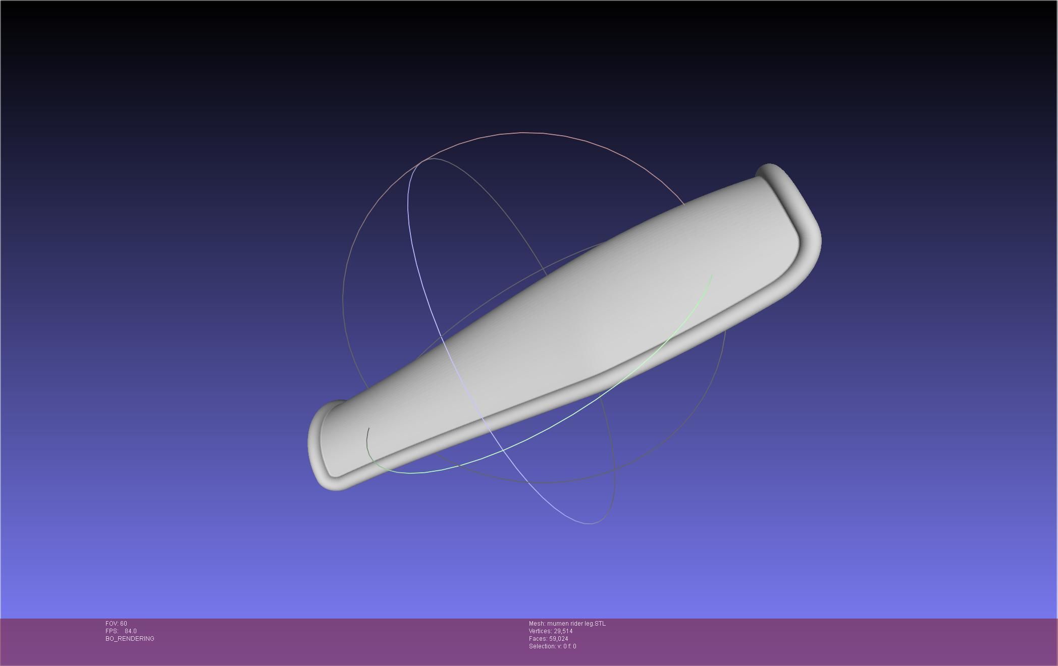 One Punch Man Mumen Rider Leg And Knee Printable Models 3D print model_1