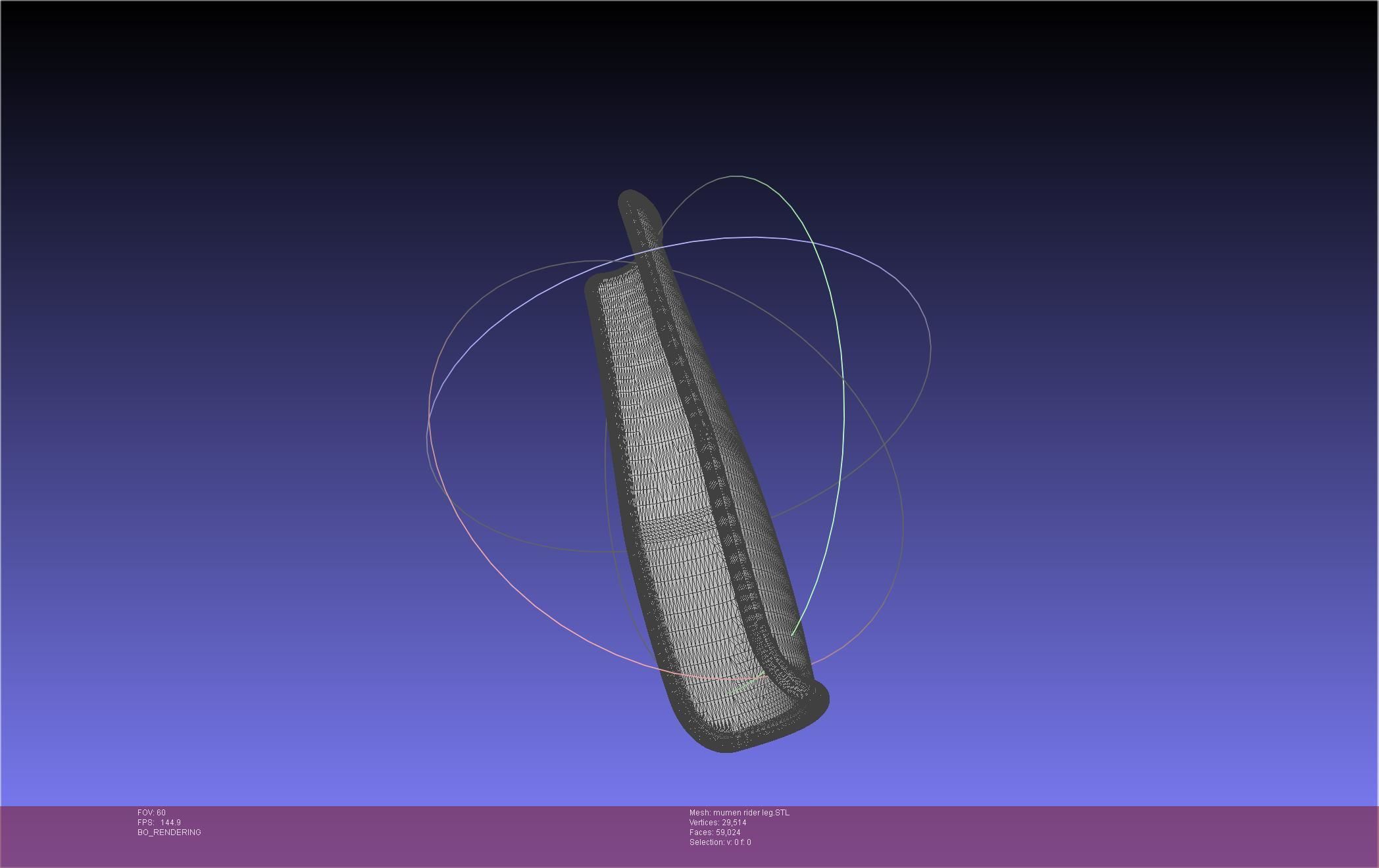 One Punch Man Mumen Rider Leg And Knee Printable Models 3D print model_83