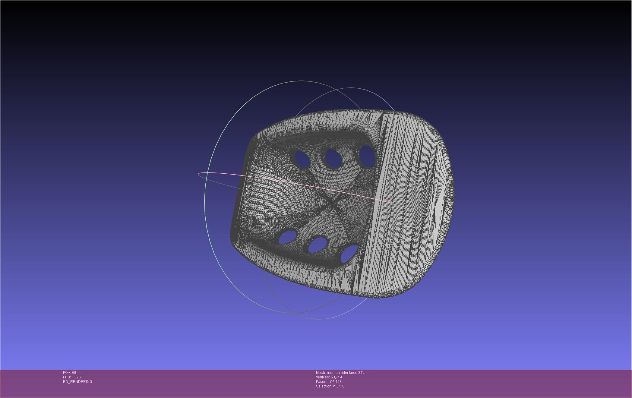 One Punch Man Mumen Rider Leg And Knee Printable Models 3D print model_29