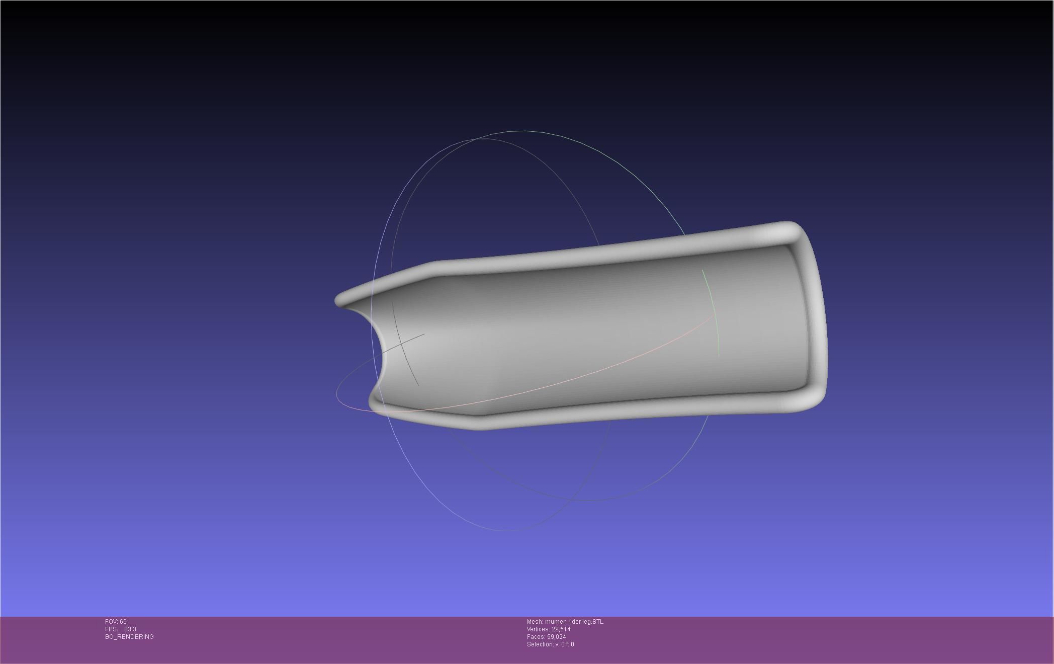 One Punch Man Mumen Rider Leg And Knee Printable Models 3D print model_54