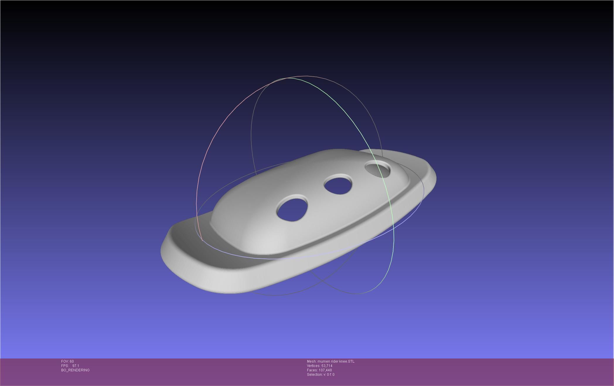 One Punch Man Mumen Rider Leg And Knee Printable Models 3D print model_6